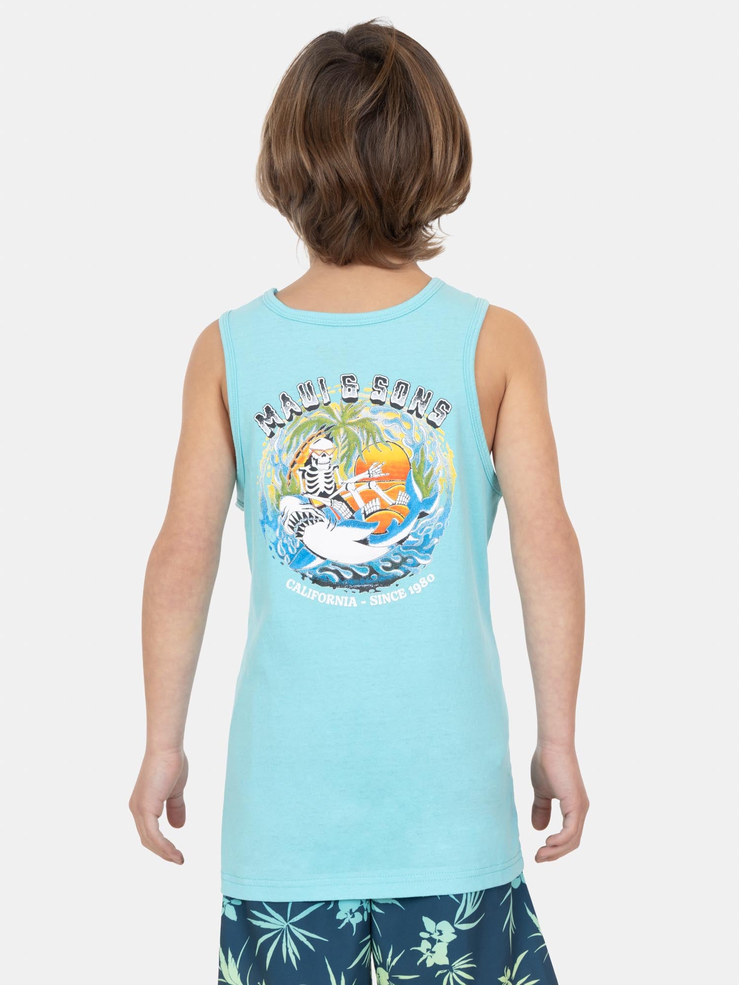 POLERA SM FLIPZ CELESTE INFANTIL MAUI AND SONS - 2