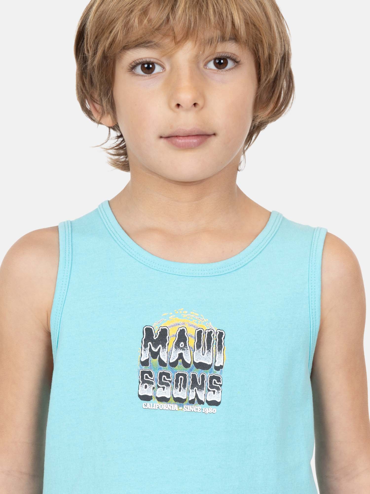 POLERA SM FLIPZ CELESTE INFANTIL MAUI AND SONS - 3