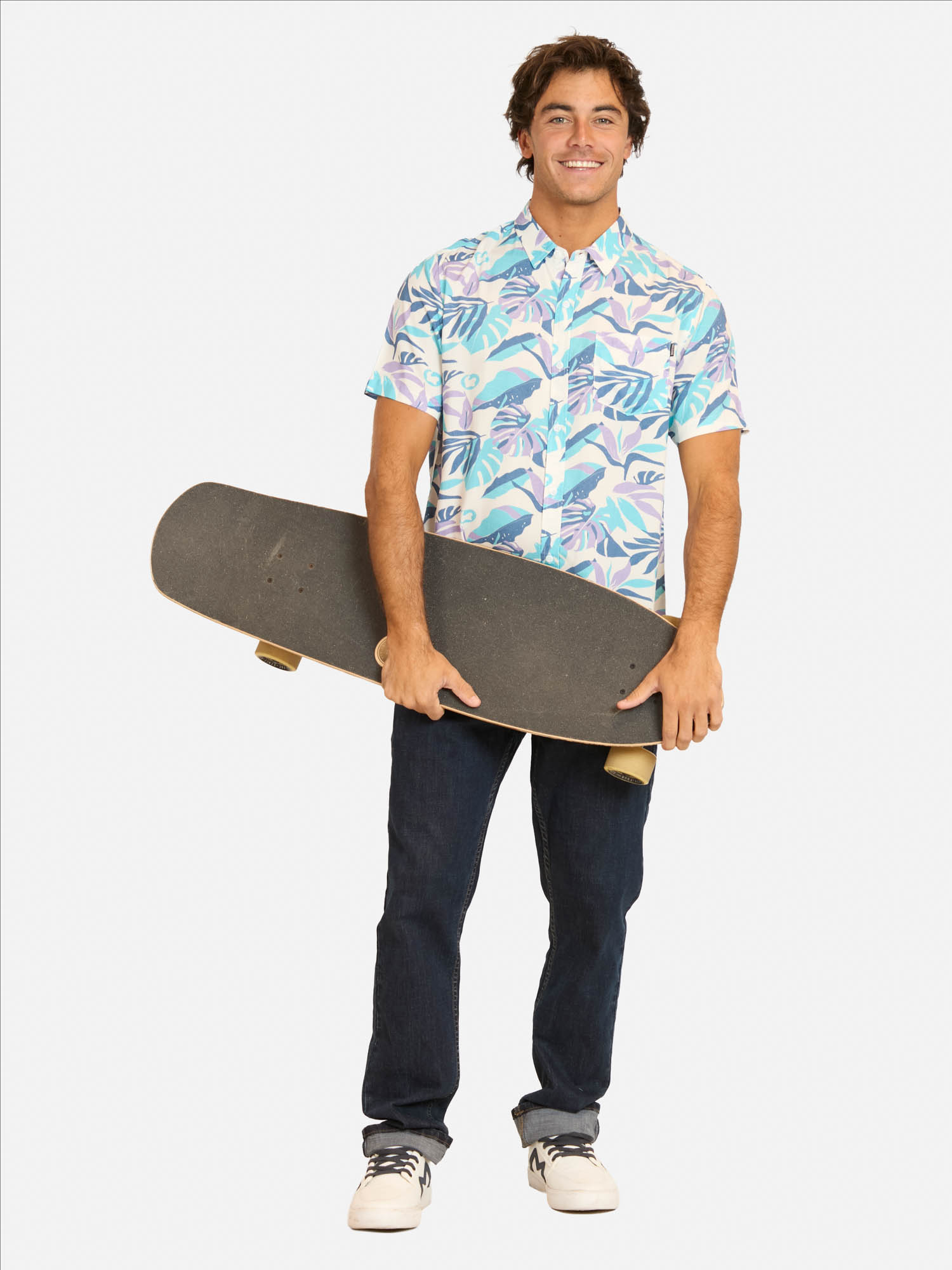 CAMISA MC RYKA MULTICOLOR HOMBRE MAUI AND SONS - 4