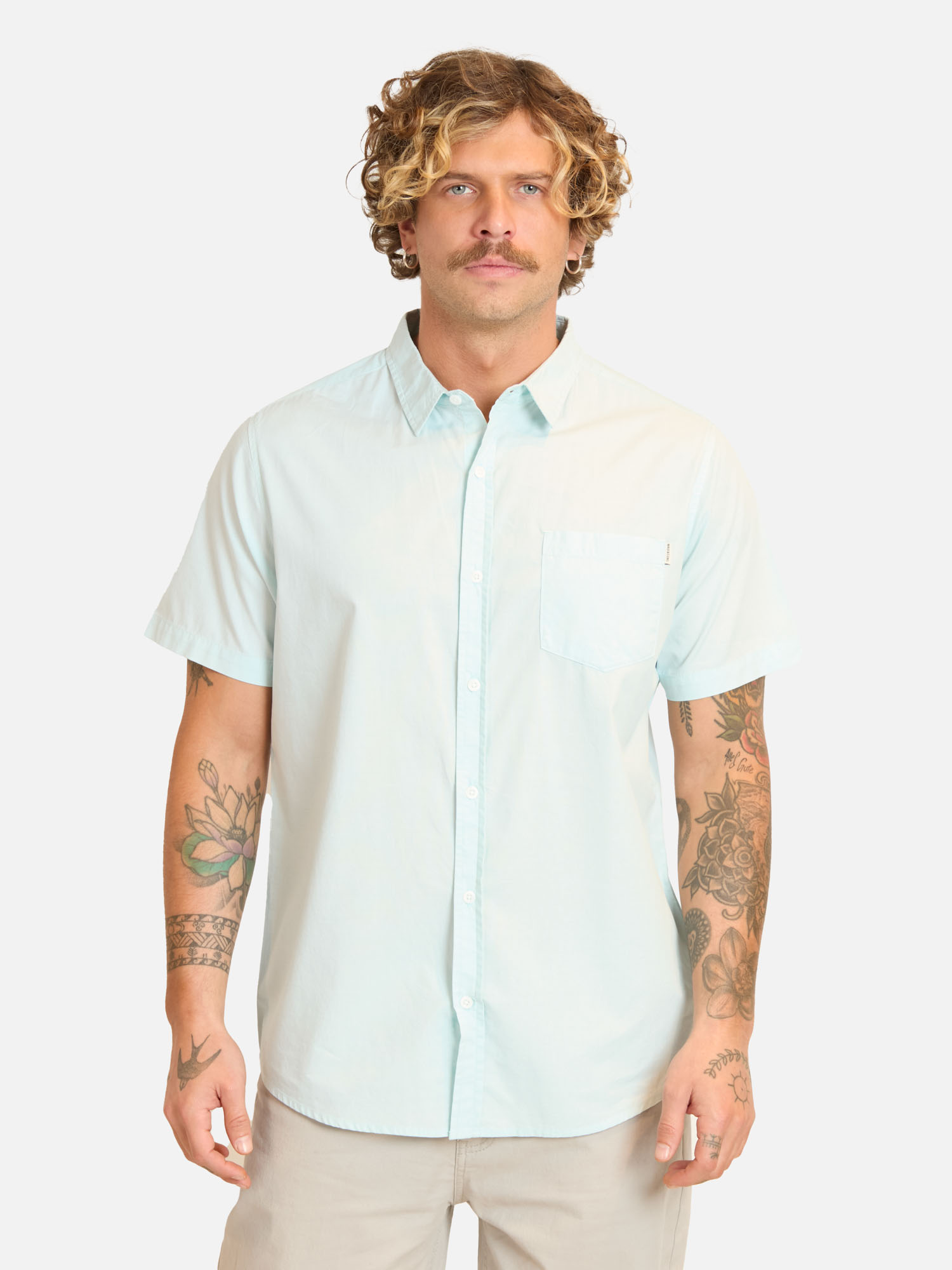 CAMISA MC TEORA VERDE HOMBRE MAUI AND SONS - 1