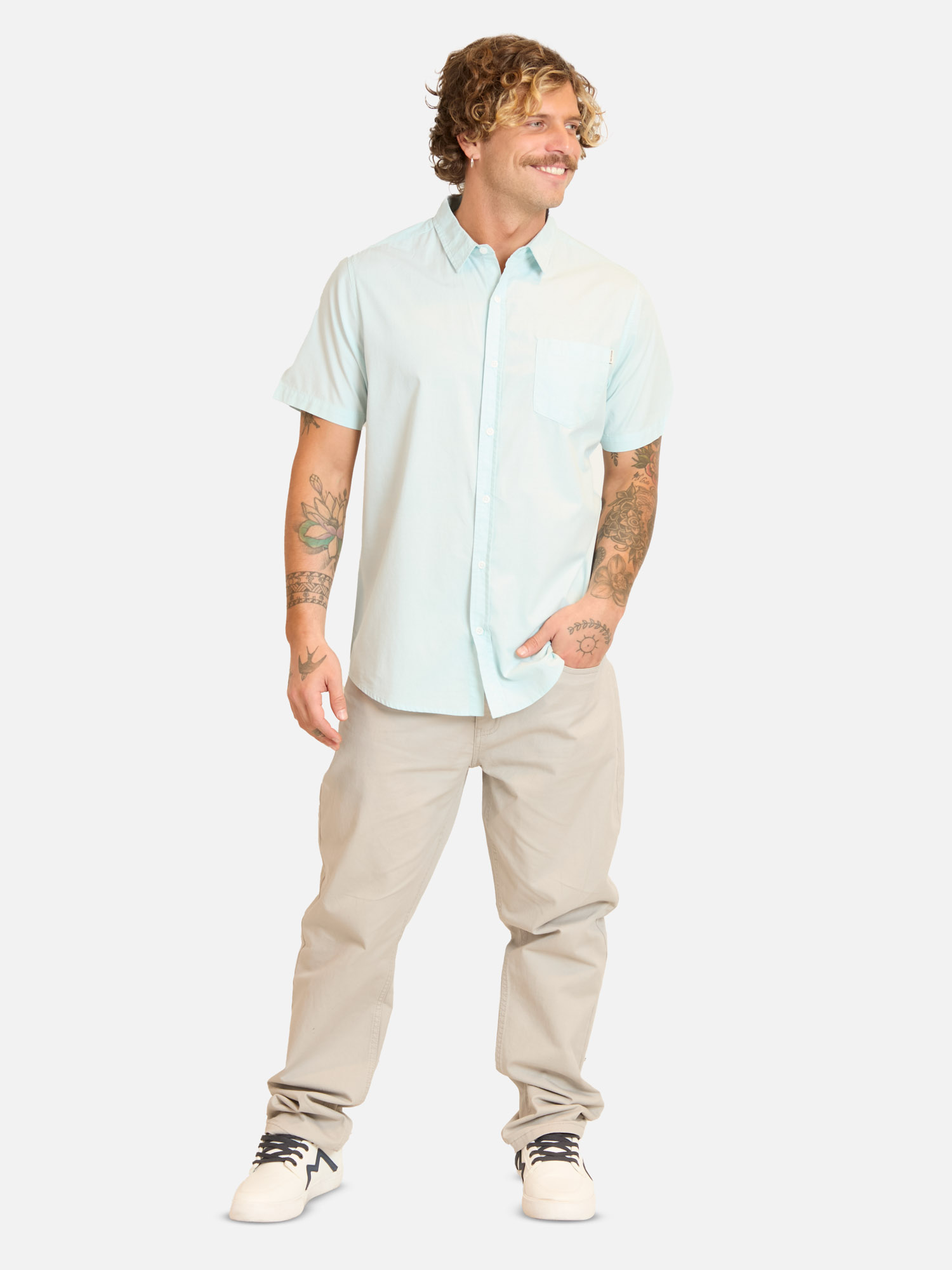 CAMISA MC TEORA VERDE HOMBRE MAUI AND SONS - 4