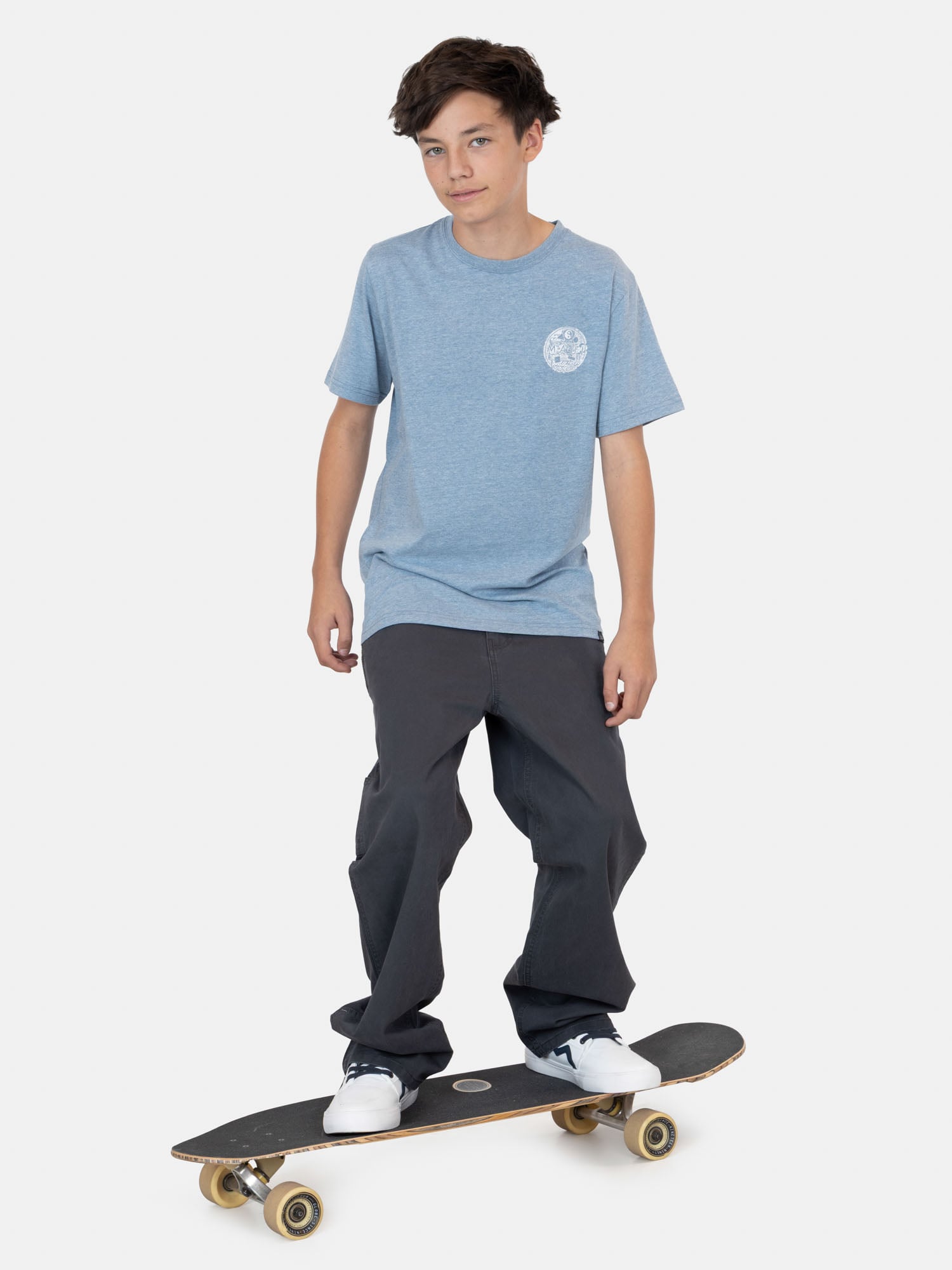 POLERA MC ISLA AZUL INFANTIL MAUI AND SONS - 4