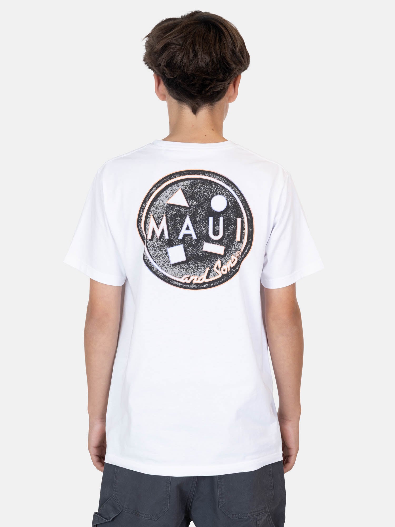POLERA MC OLAFIT BLANCO INFANTIL MAUI AND SONS - 2