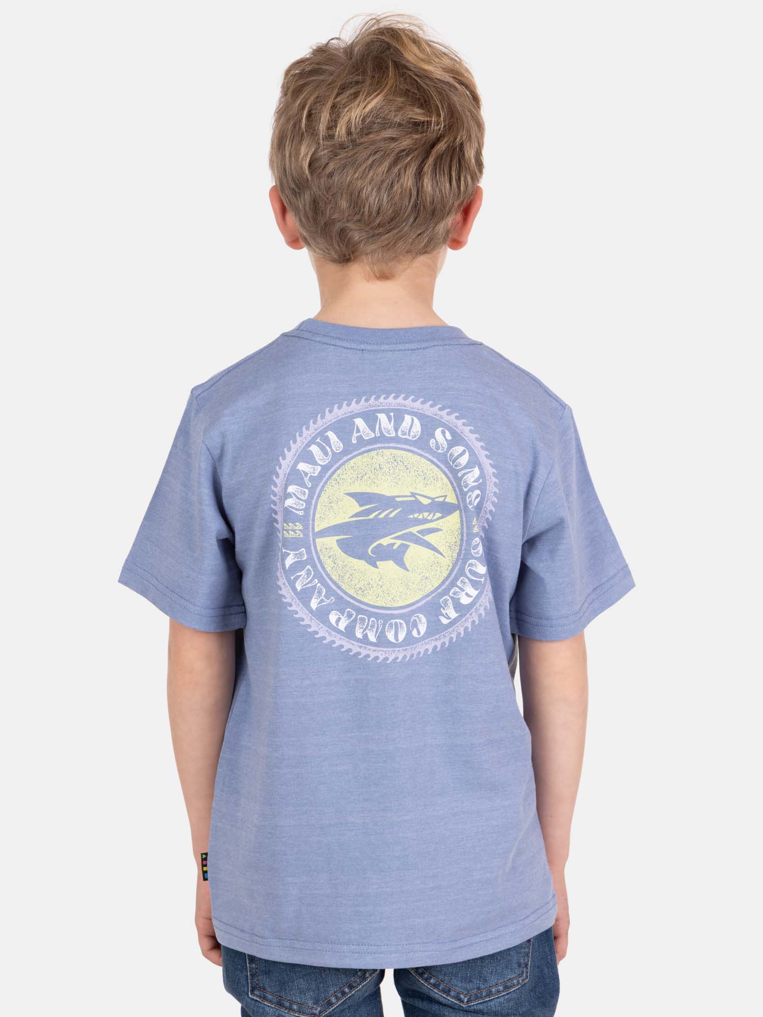 POLERA MC SEAMOOD MORADO INFANTIL MAUI AND SONS - 2