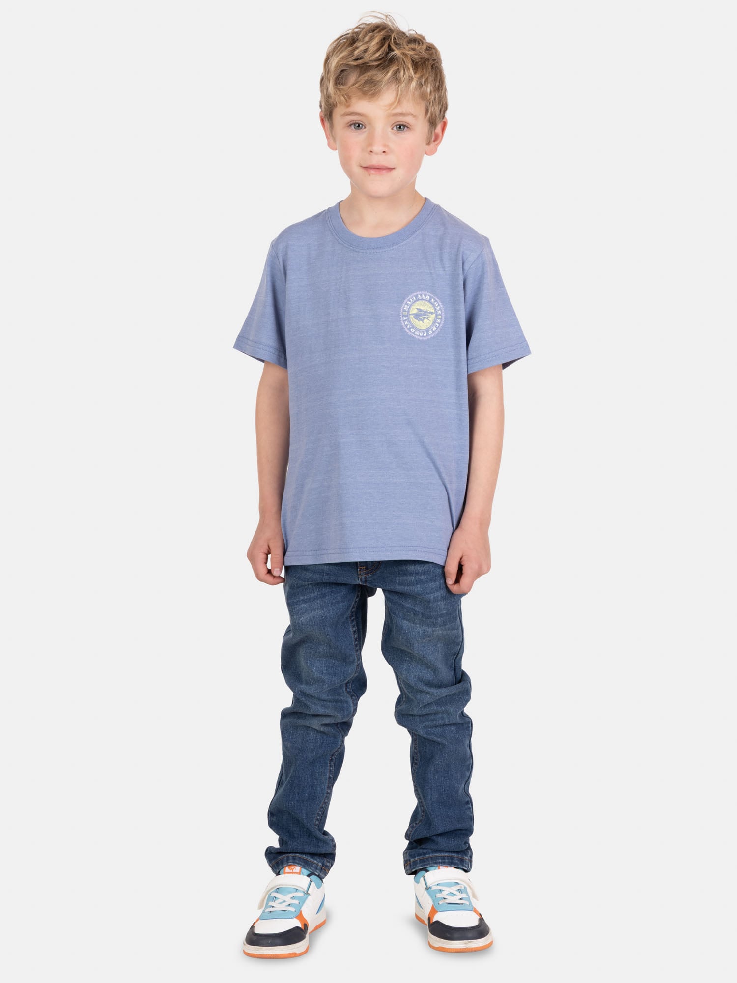 POLERA MC SEAMOOD MORADO INFANTIL MAUI AND SONS - 4