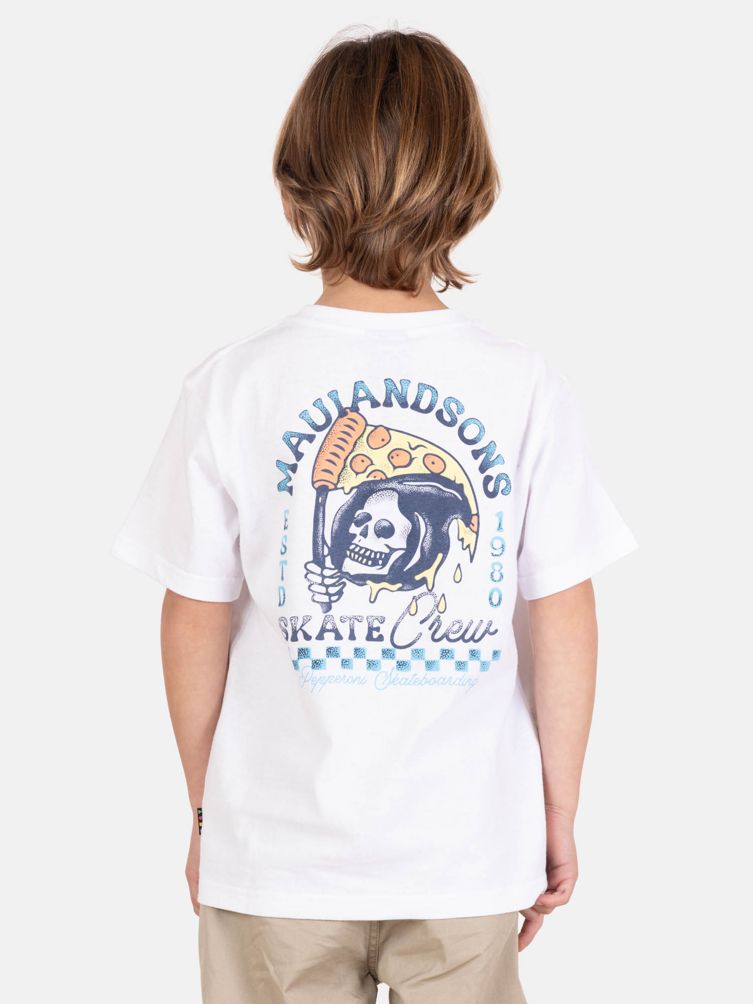 POLERA MC TIDEFLEX BLANCO INFANTIL MAUI AND SONS - 2