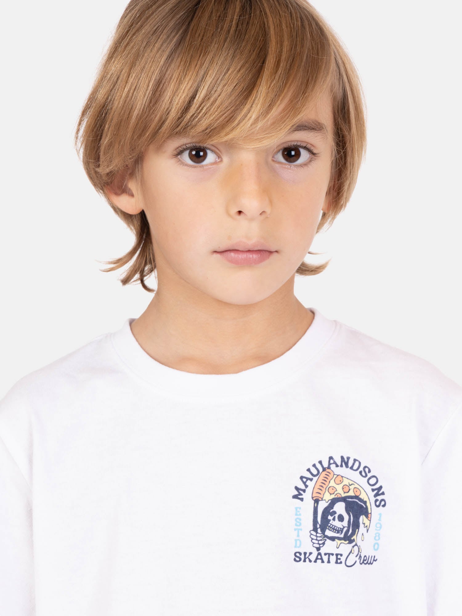 POLERA MC TIDEFLEX BLANCO INFANTIL MAUI AND SONS - 3