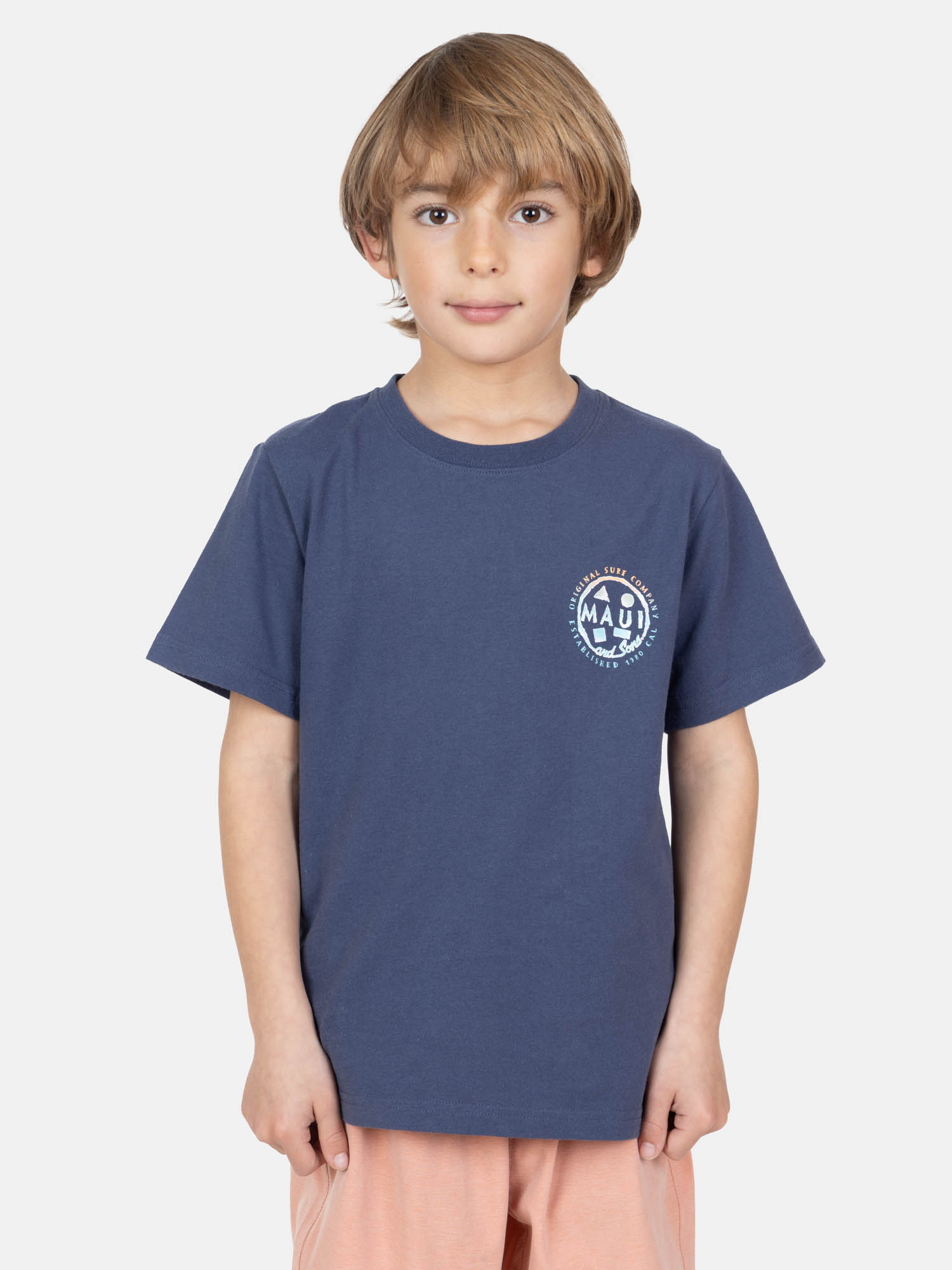 POLERA MC WAVEBORN AZUL INFANTIL MAUI AND SONS - 1