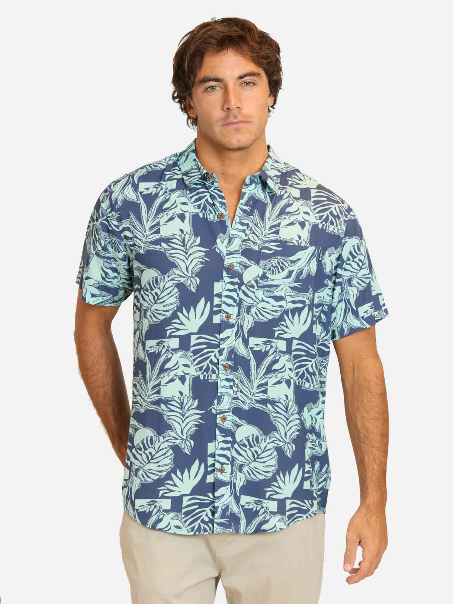 CAMISA MC KALOE MULTICOLOR HOMBRE MAUI AND SONS - 1
