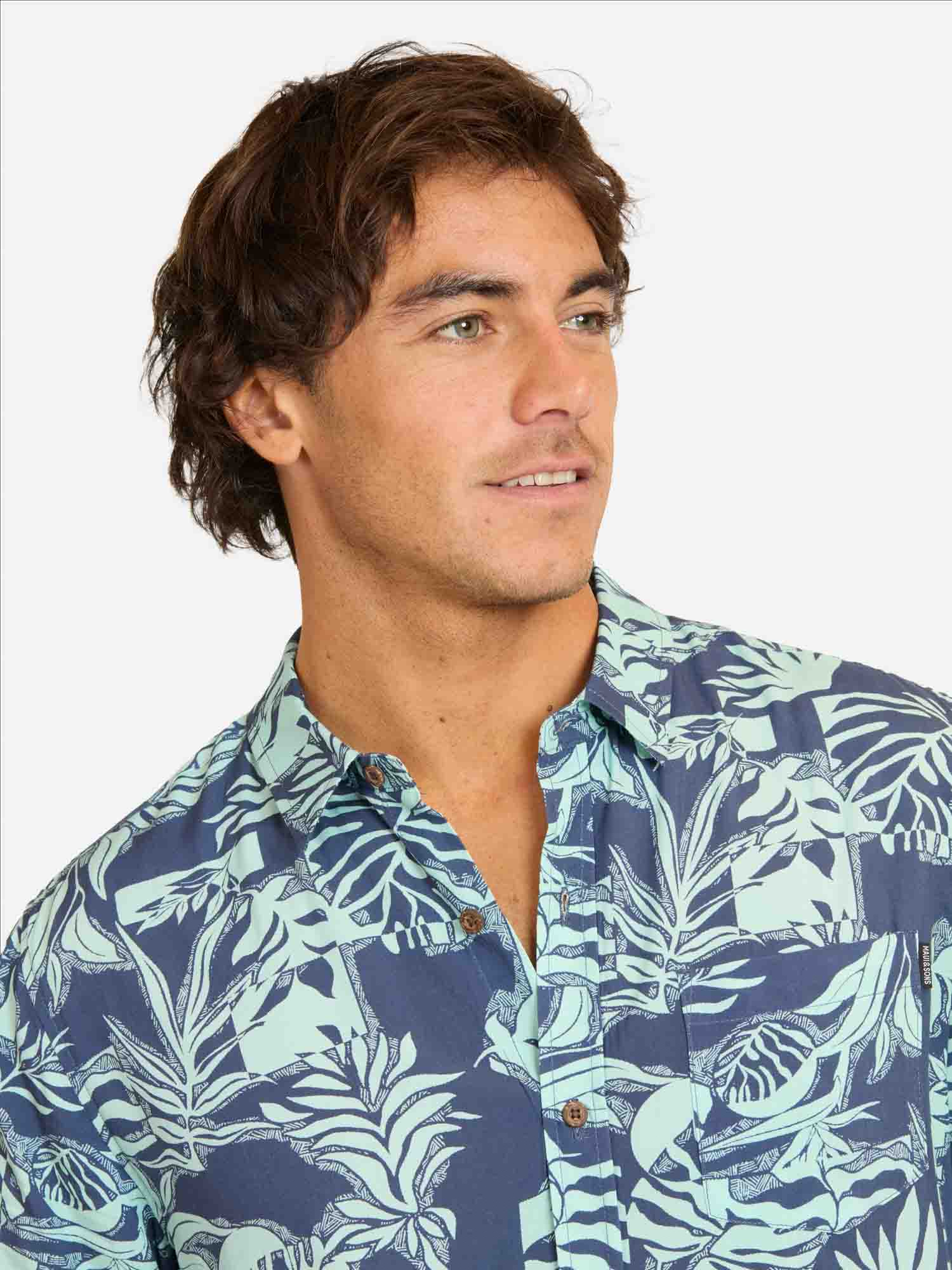 CAMISA MC KALOE MULTICOLOR HOMBRE MAUI AND SONS - 3