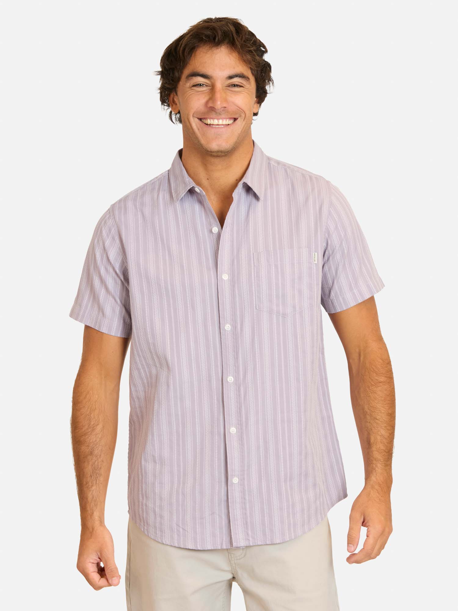 CAMISA MC LOHAI MORADO HOMBRE MAUI AND SONS - 1