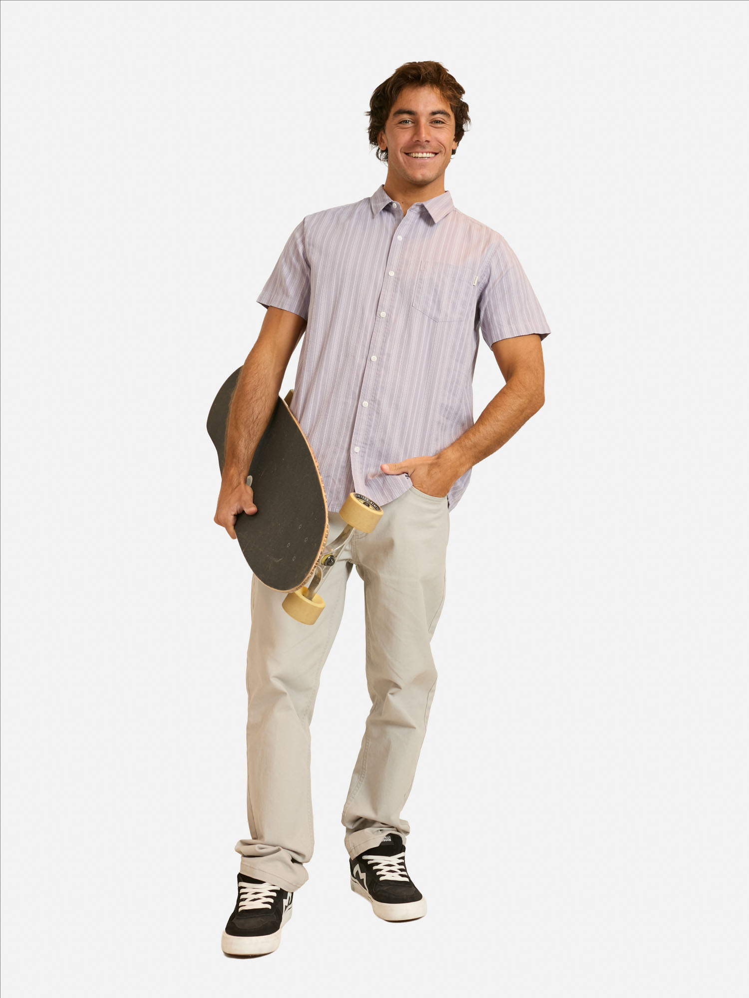 CAMISA MC LOHAI MORADO HOMBRE MAUI AND SONS - 4