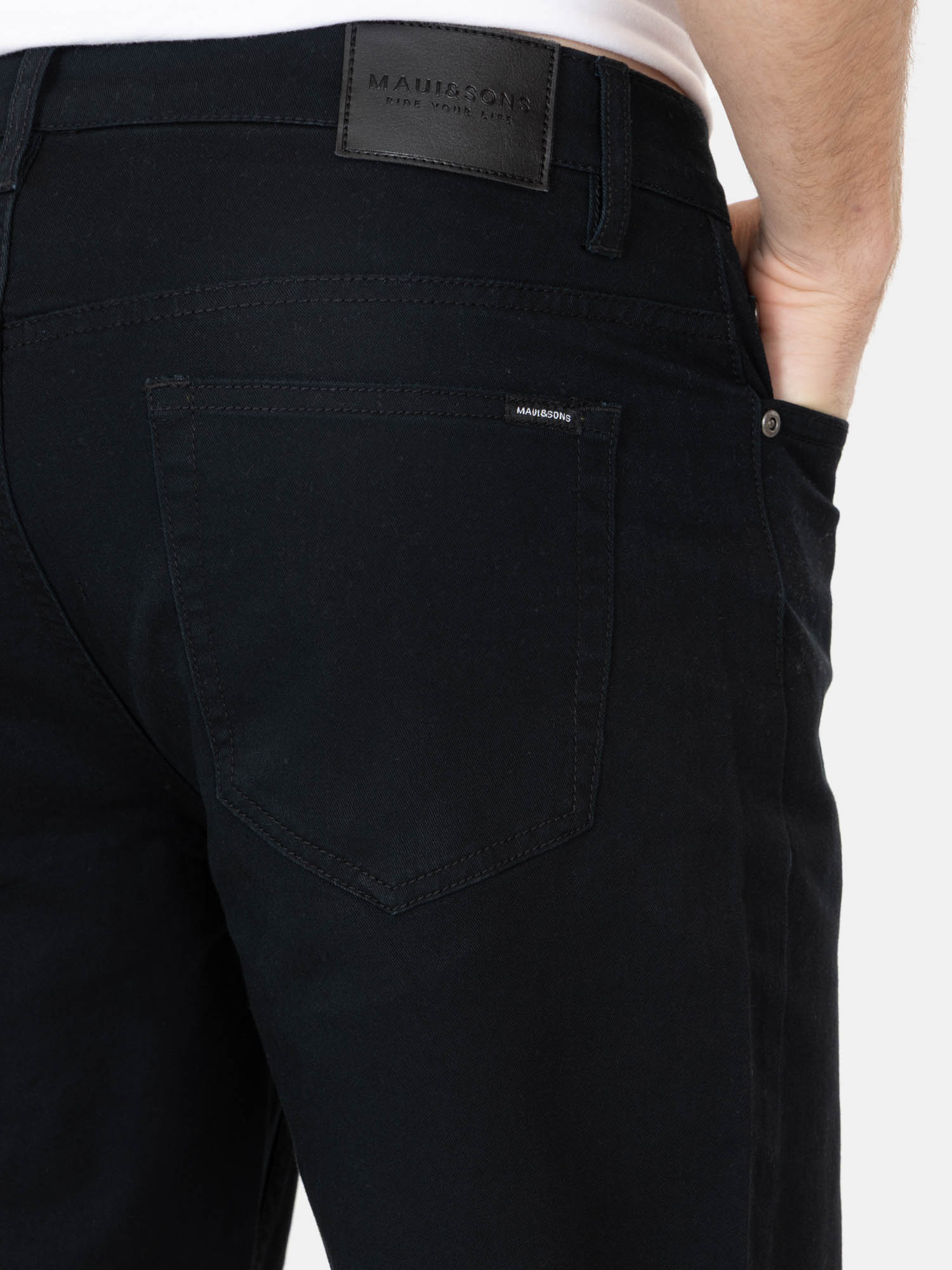 PANTALON KAIYO NEGRO HOMBRE MAUI AND SONS - 4