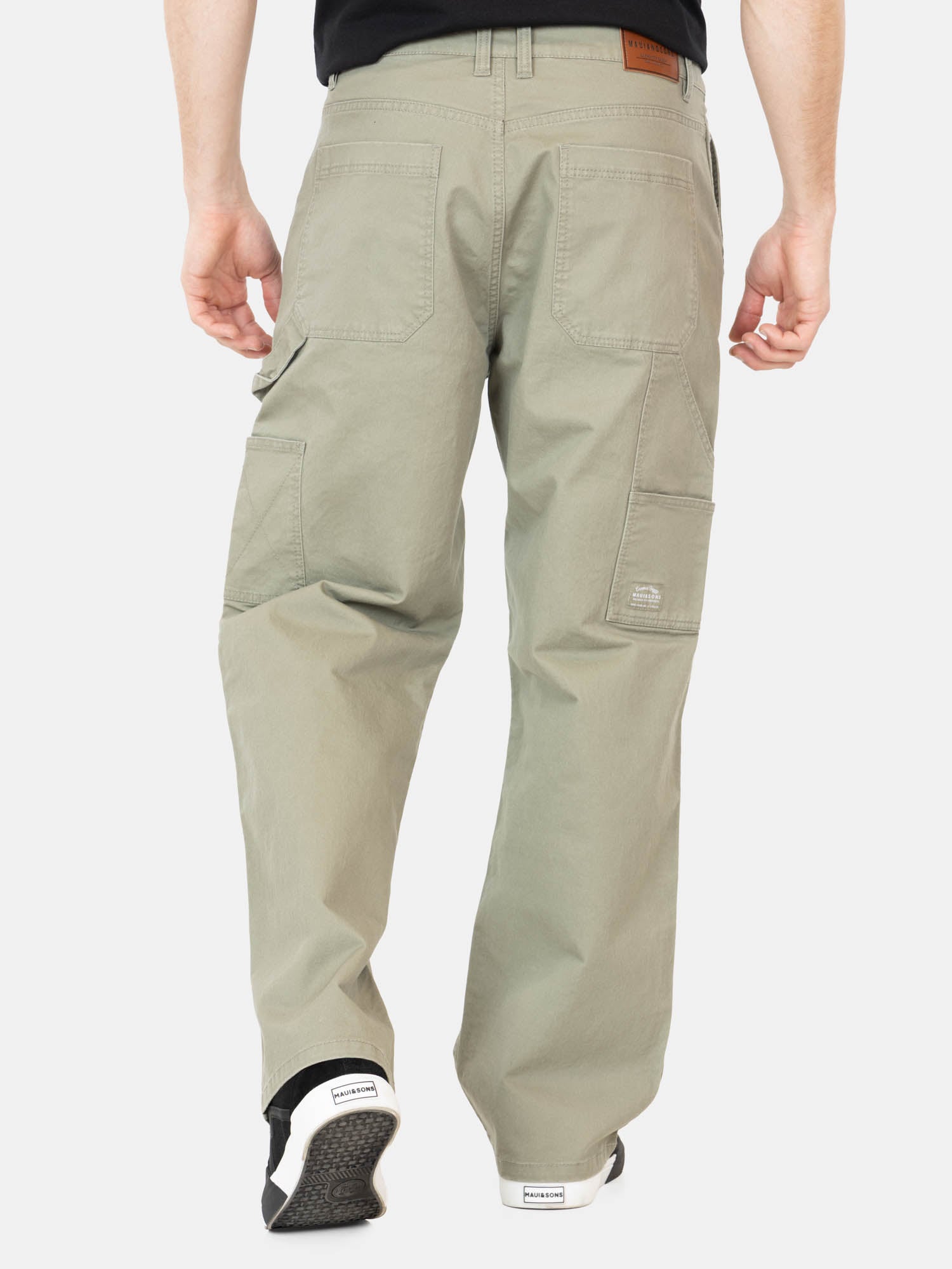PANTALON KUMI VERDE HOMBRE MAUI AND SONS - 4