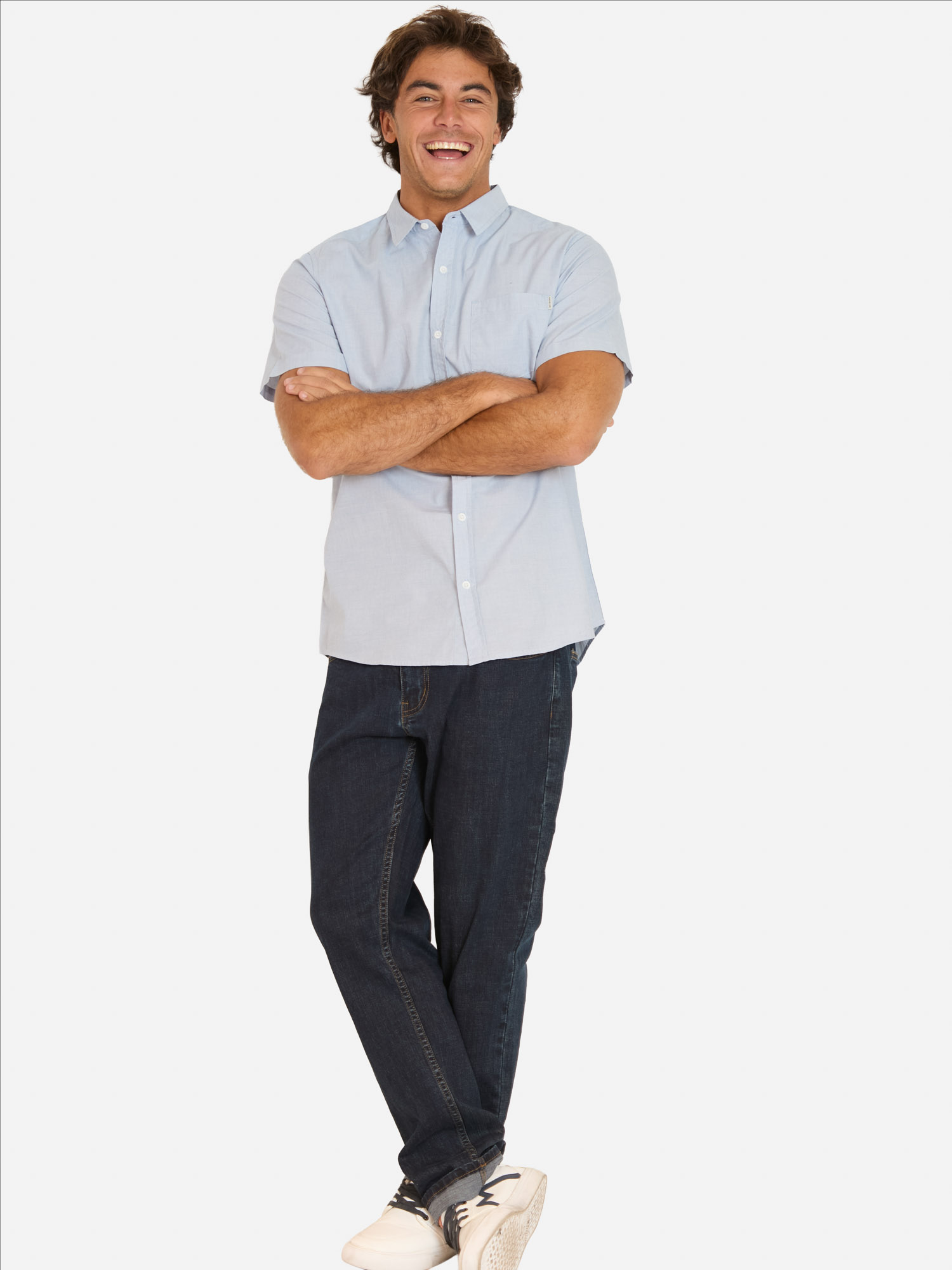 CAMISA MC TEORA CELESTE HOMBRE MAUI AND SONS - 4