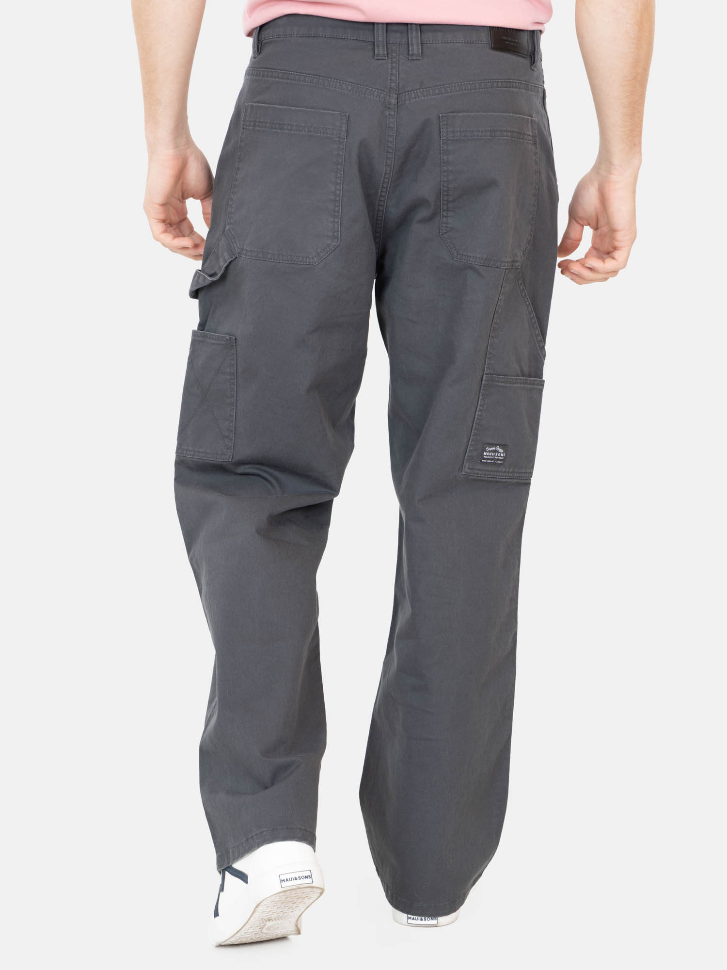 PANTALON KUMI GRIS HOMBRE MAUI AND SONS - 4