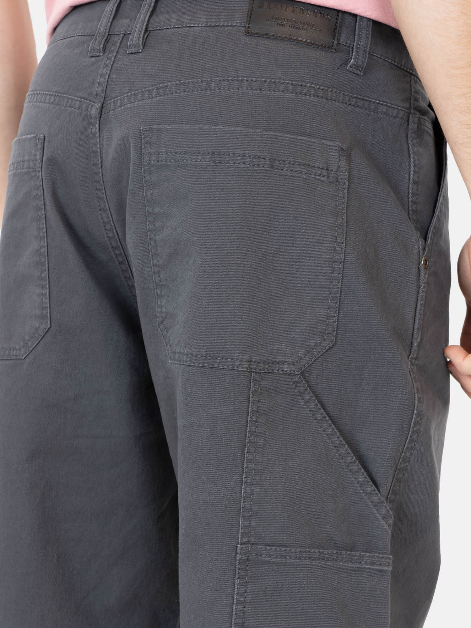 PANTALON KUMI GRIS HOMBRE MAUI AND SONS - 5