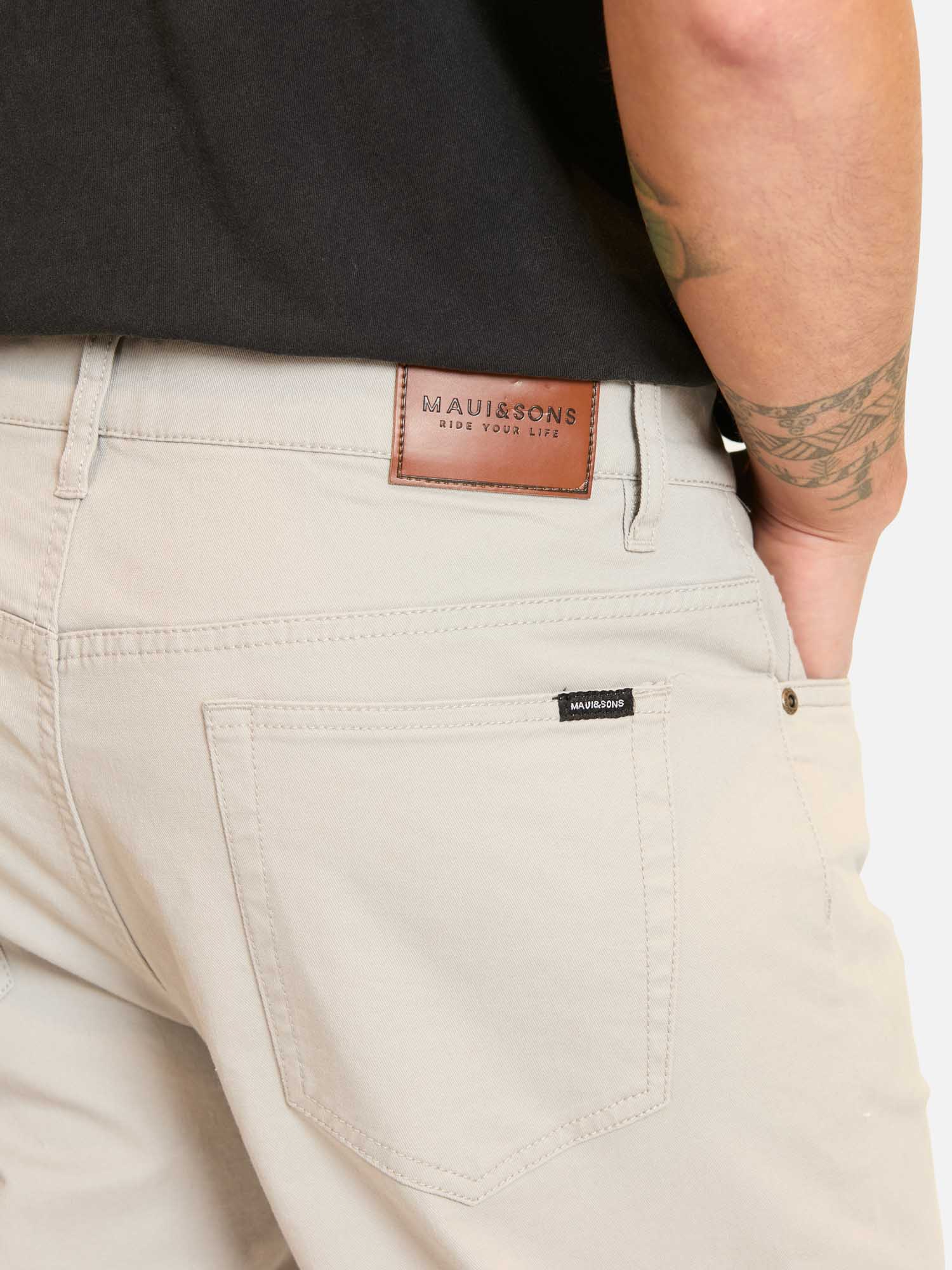 PANTALON KAIYO BEIGE HOMBRE MAUI AND SONS - 5