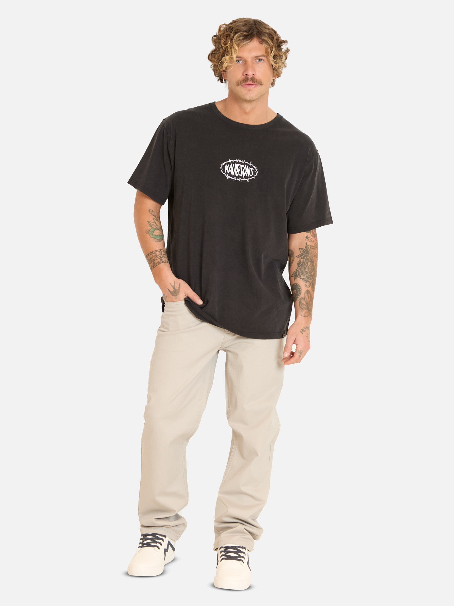 PANTALON KAIYO BEIGE HOMBRE MAUI AND SONS - 6
