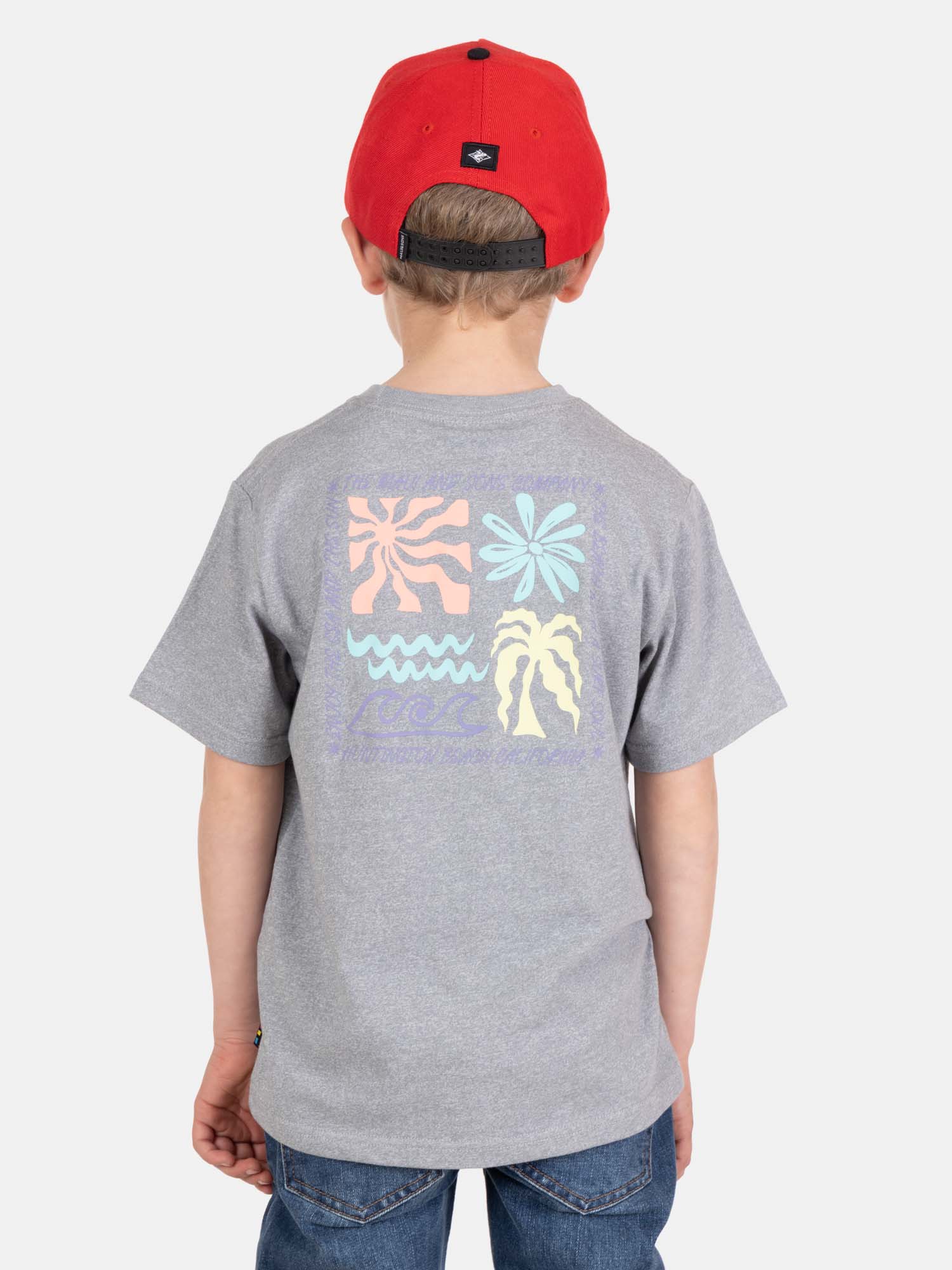 POLERA MC RAYGUARD GRIS INFANTIL MAUI AND SONS - 2