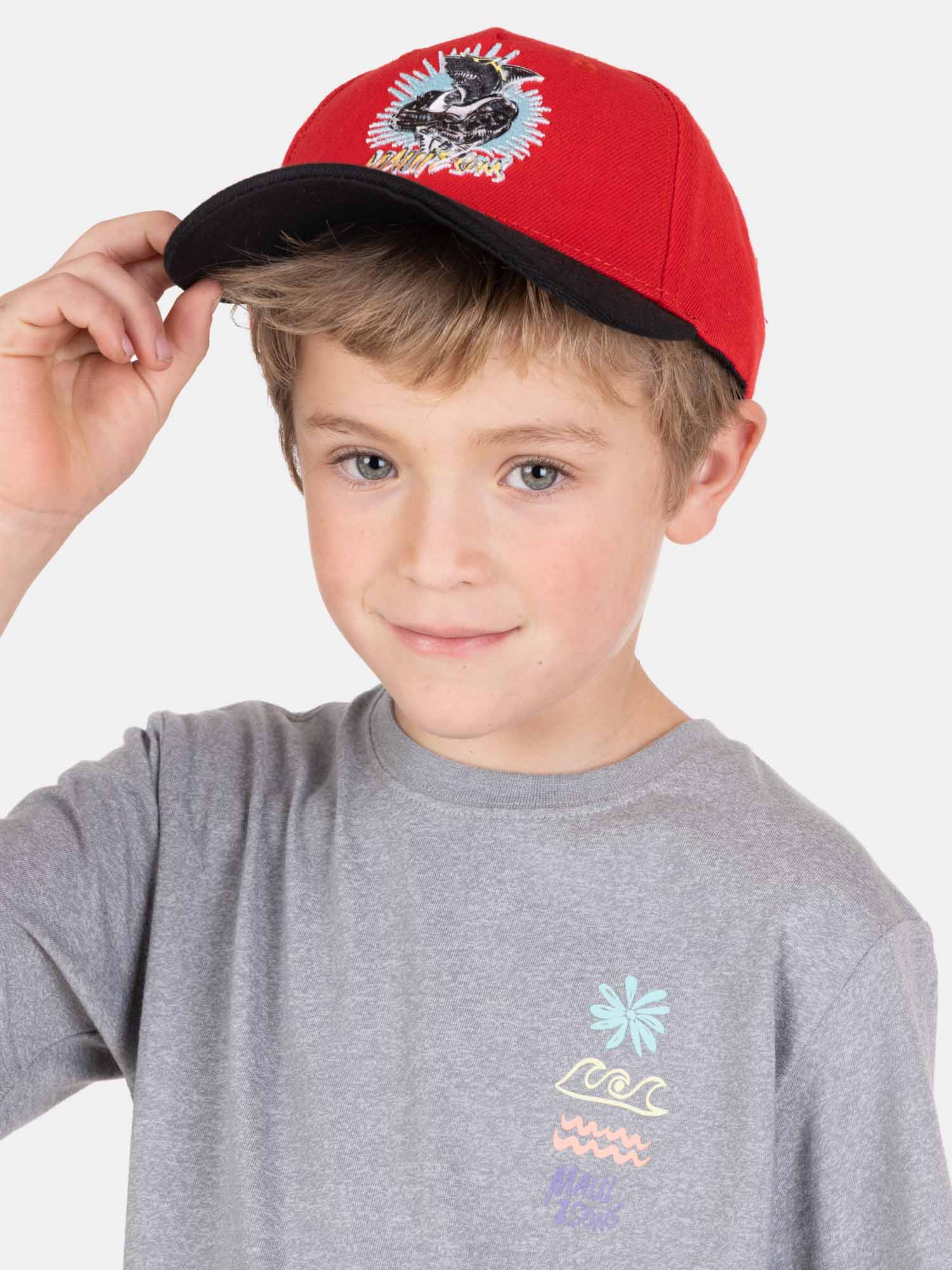 POLERA MC RAYGUARD GRIS INFANTIL MAUI AND SONS - 3