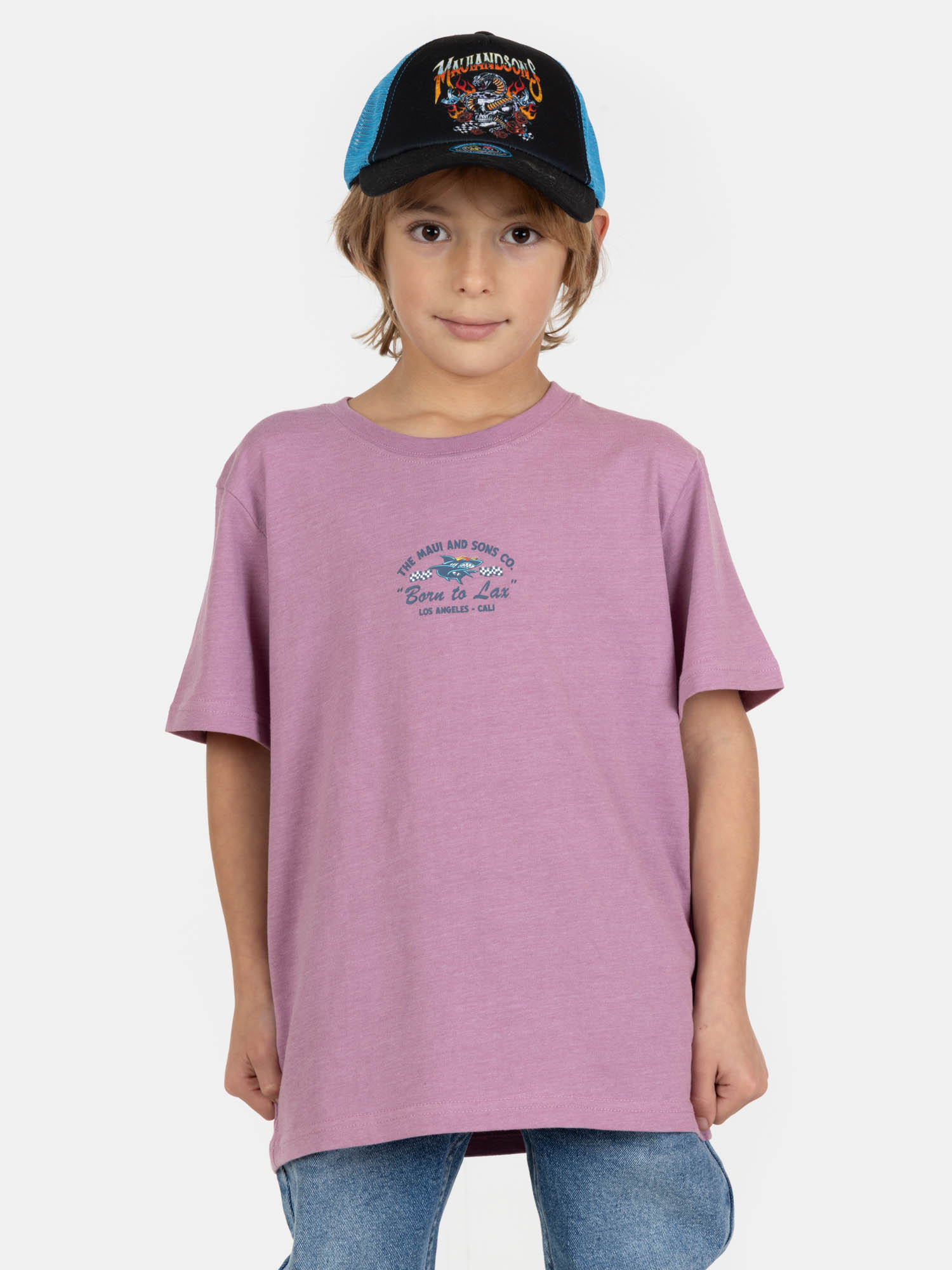 POLERA MC SABLE BURDEO INFANTIL MAUI AND SONS - 1