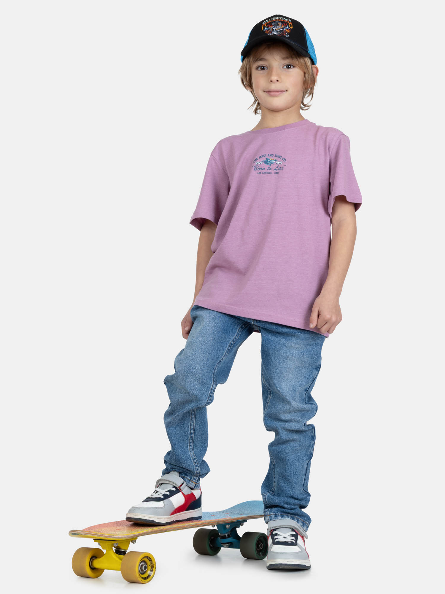 POLERA MC SABLE BURDEO INFANTIL MAUI AND SONS - 4
