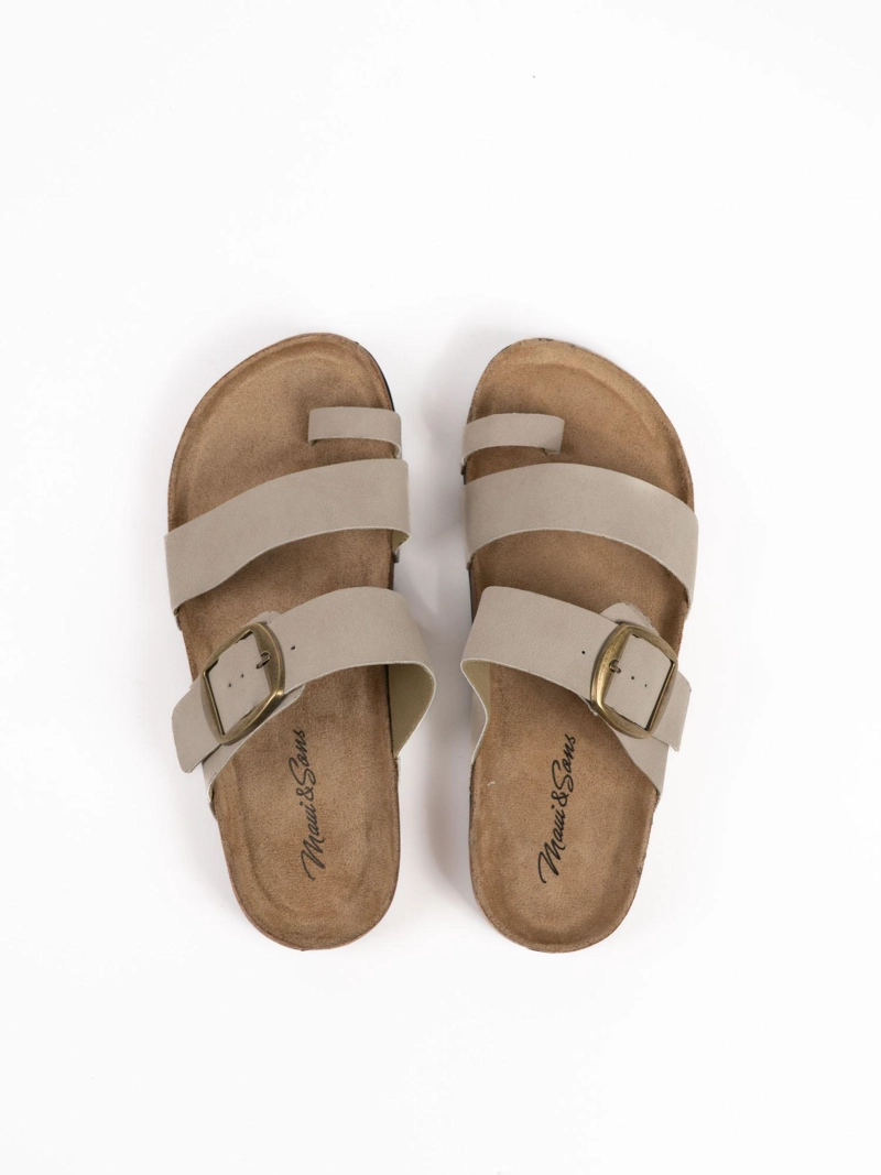 SANDALIAS TITAE BEIGE MUJER MAUI AND SONS - 2