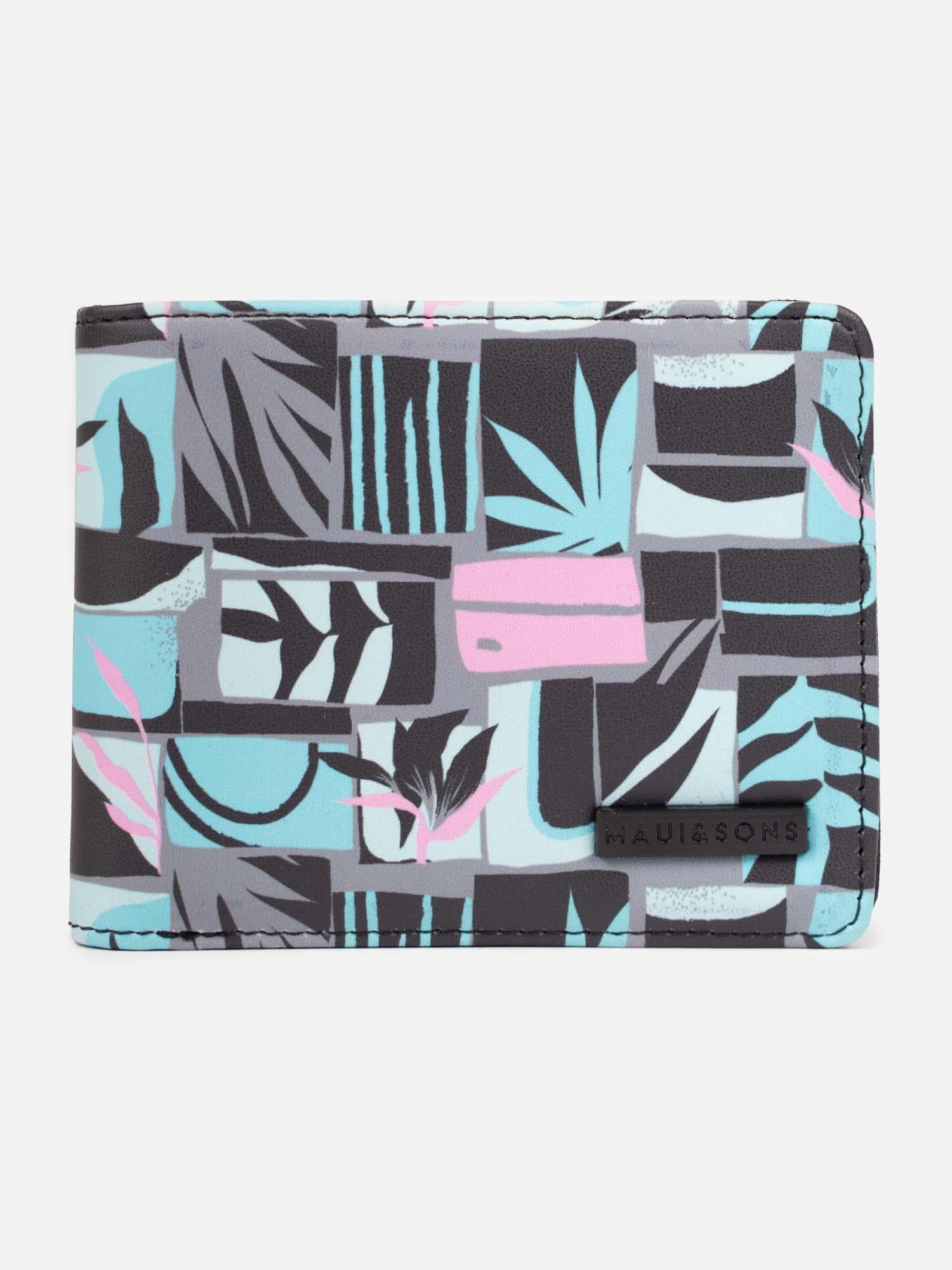BILLETERA FLORA MULTICOLOR HOMBRE MAUI AND SONS - 1
