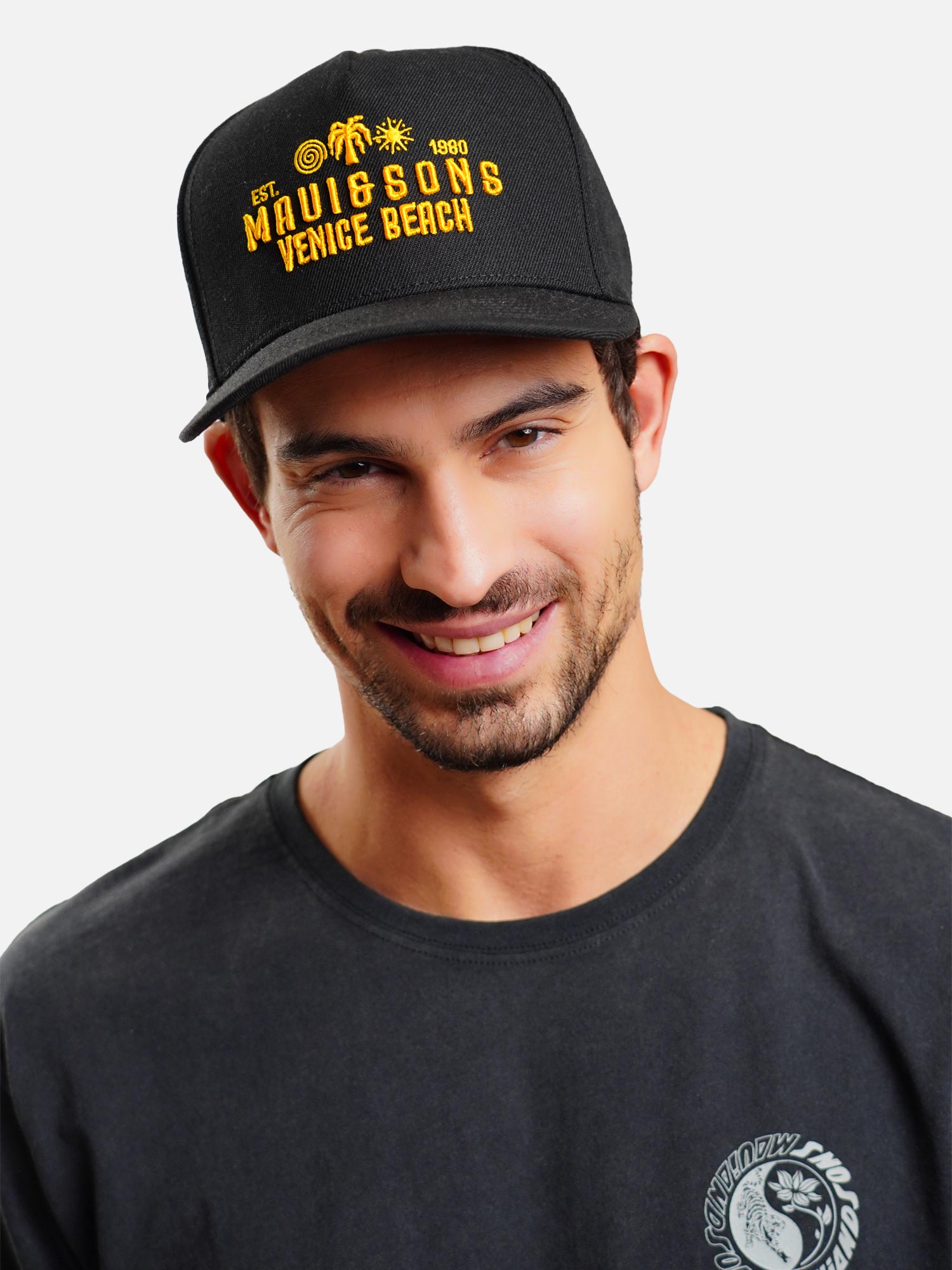 JOCKEY PALMARIS NEGRO HOMBRE MAUI AND SONS - 1