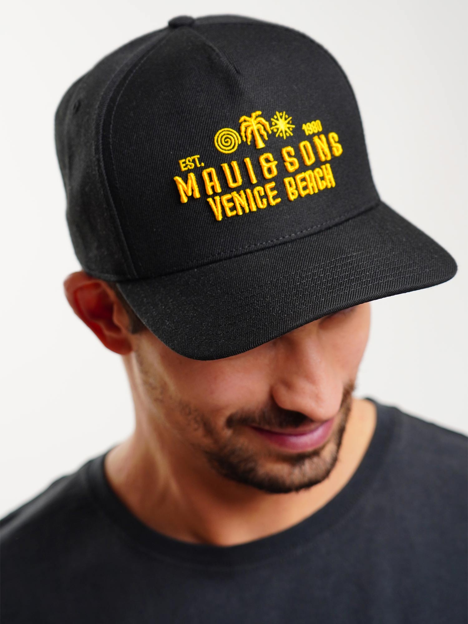 JOCKEY PALMARIS NEGRO HOMBRE MAUI AND SONS - 2