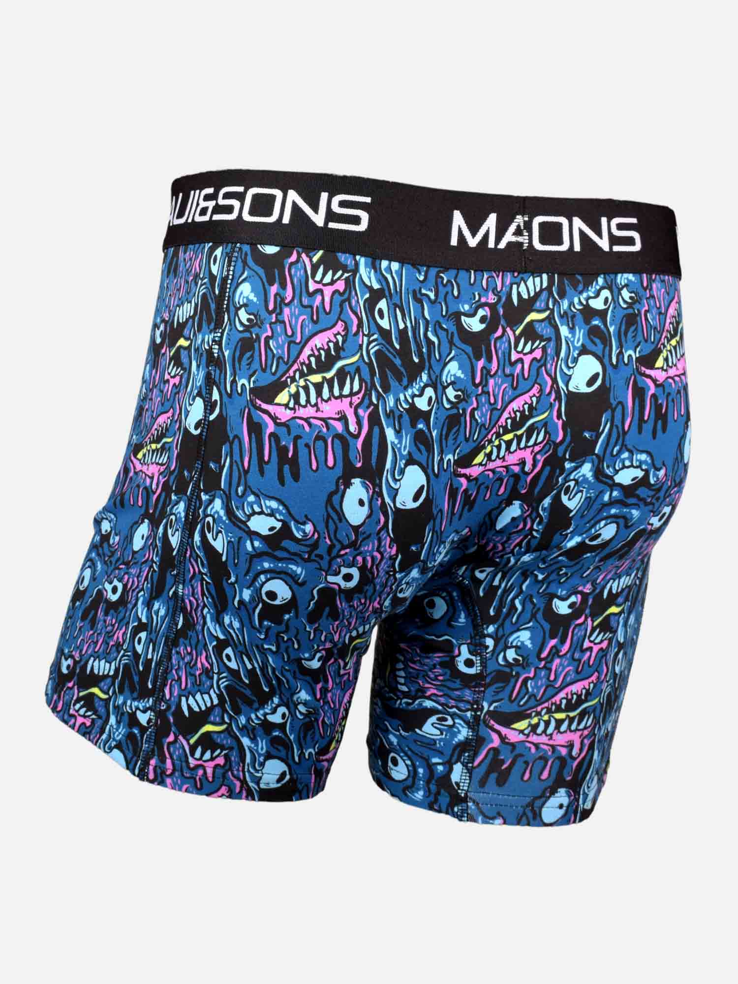 BOXER NEON WAVE MULTICOLOR INFANTIL MAUI AND SONS - 2