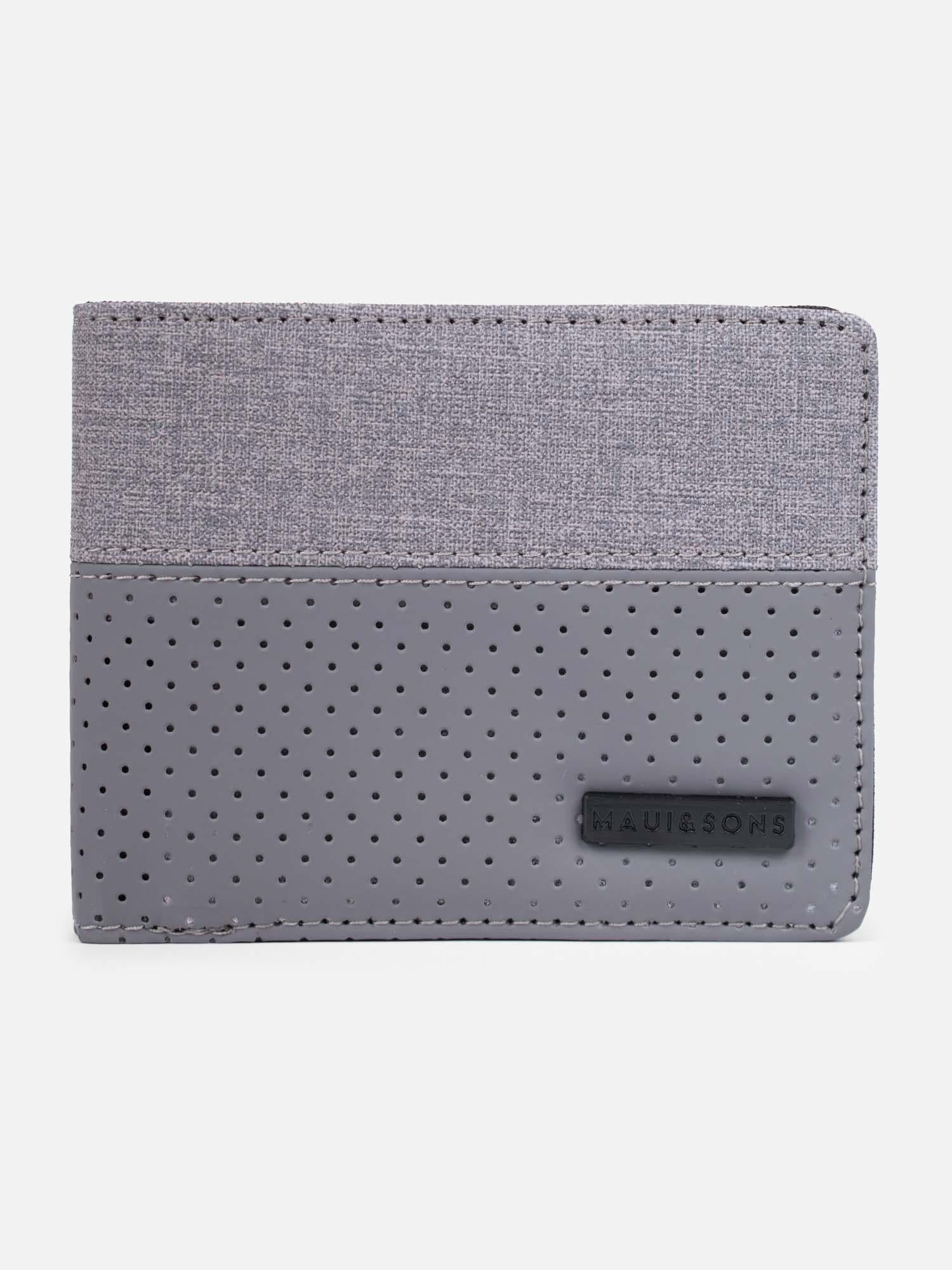 BILLETERA SUPPLY CO GRIS HOMBRE MAUI AND SONS - 1