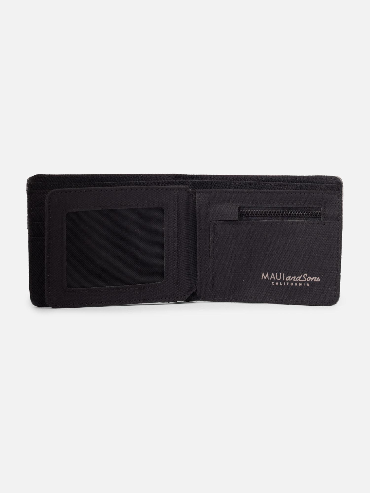 BILLETERA SUPPLY CO GRIS HOMBRE MAUI AND SONS - 4