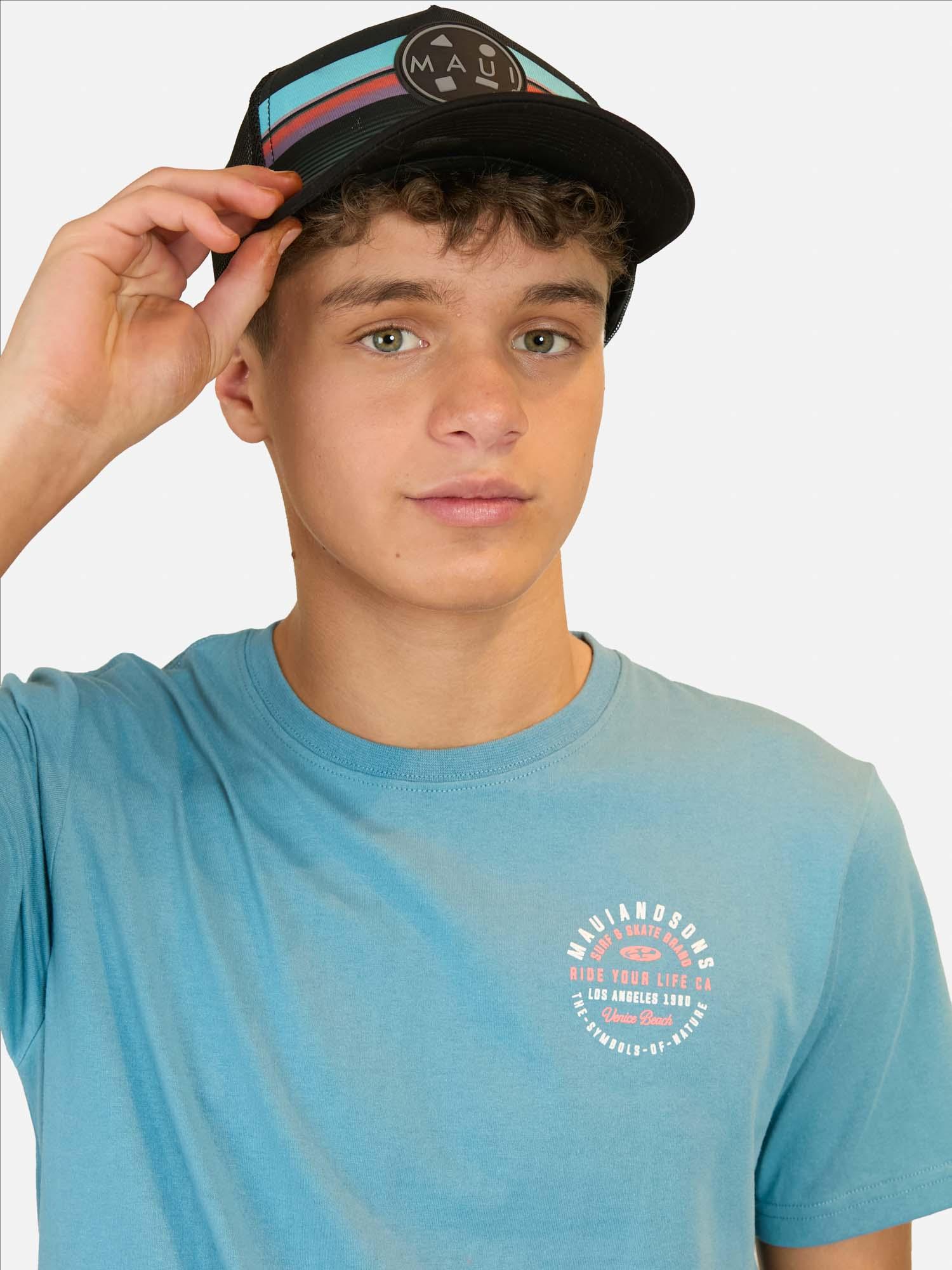 PACK POLERA JOCKEY AURORA CELESTE INFANTIL MAUI AND SONS - 3