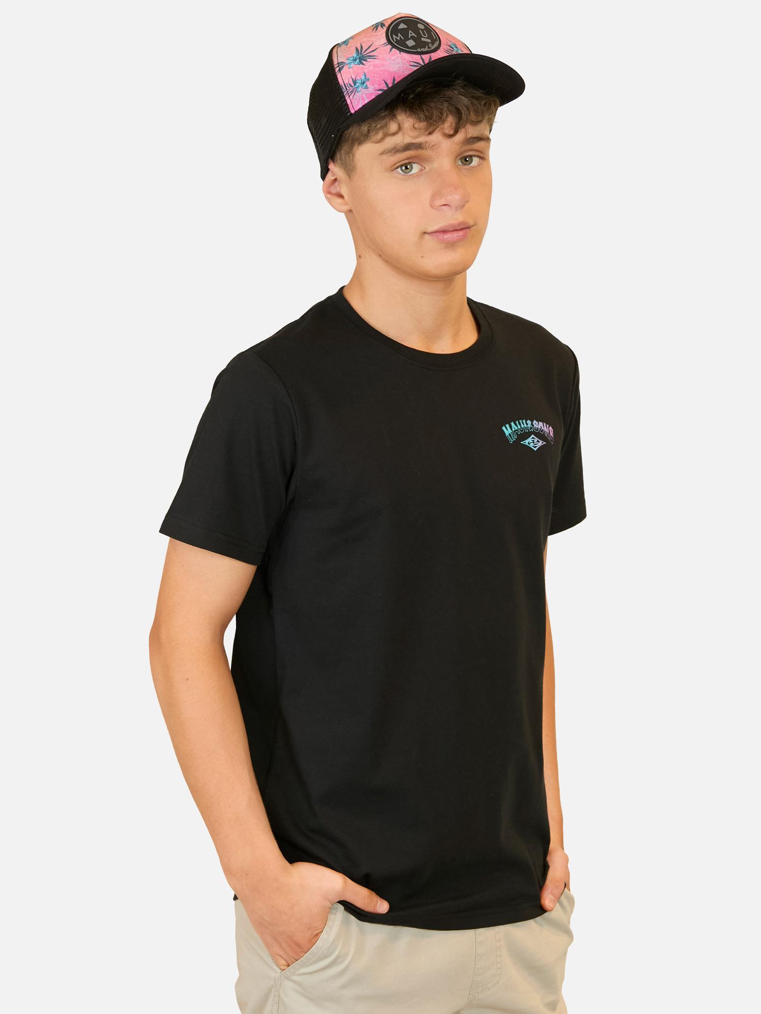 PACK POLERA JOCKEY ELYSIAN NEGRO INFANTIL MAUI AND SONS - 1