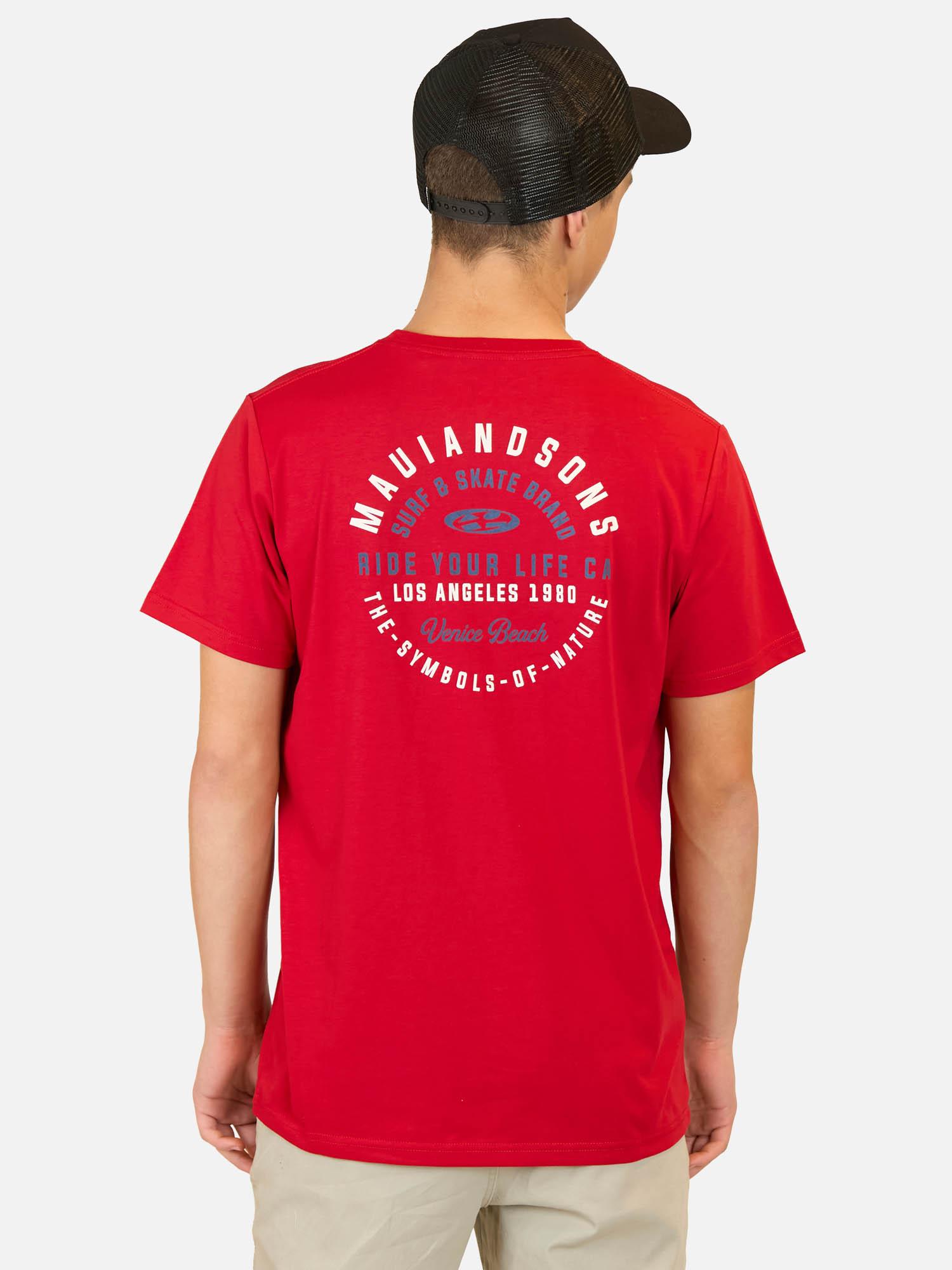 PACK POLERA JOCKEY INFINITE ROJO INFANTIL MAUI AND SONS - 2