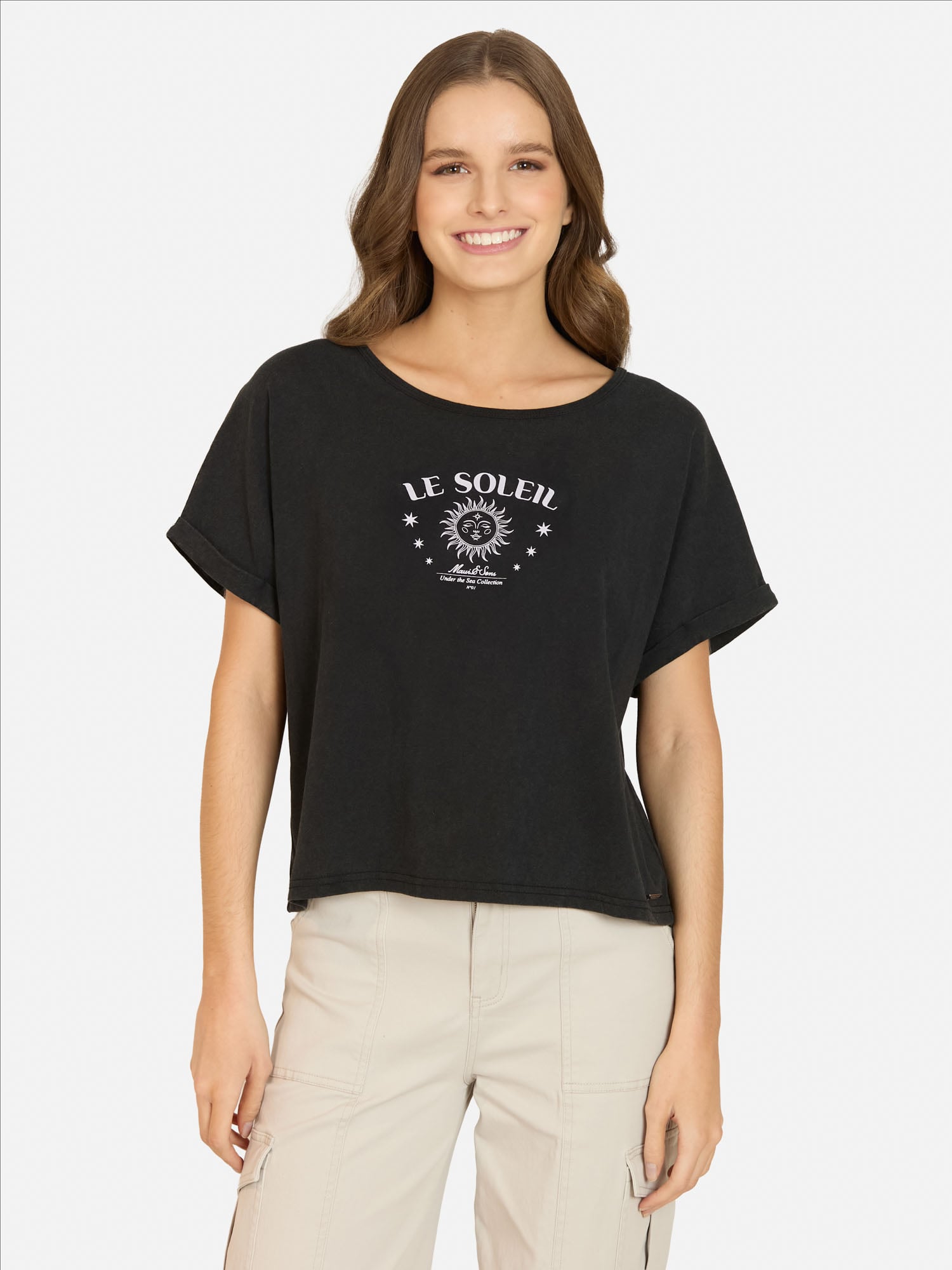 POLERA MC NAIRU NEGRO MUJER MAUI AND SONS - 1