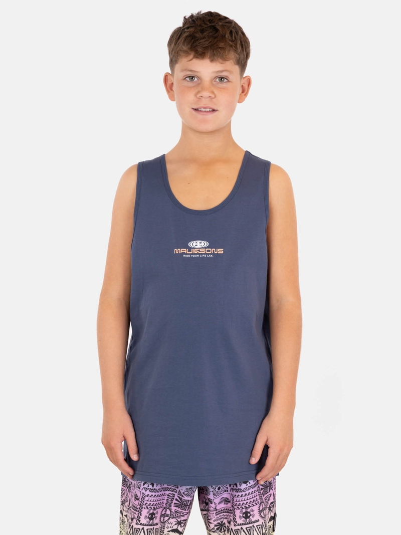 POLERA SM NEONIX AZUL INFANTIL MAUI AND SONS - 1