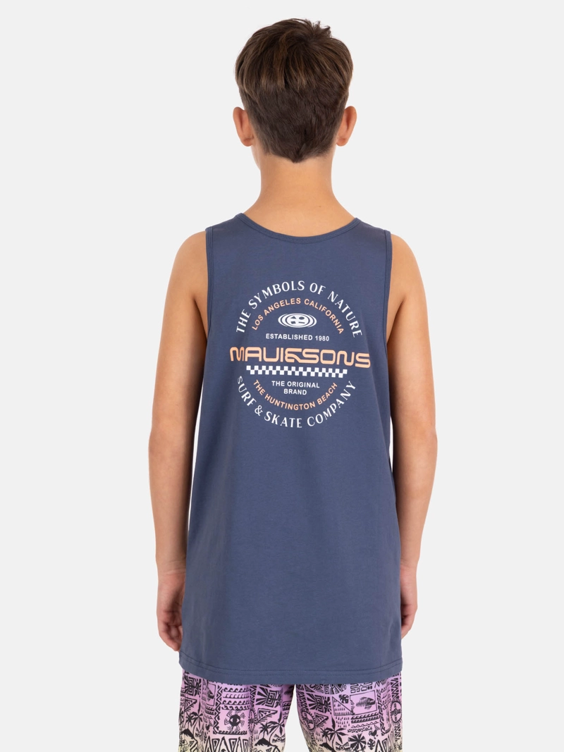 POLERA SM NEONIX AZUL INFANTIL MAUI AND SONS - 2