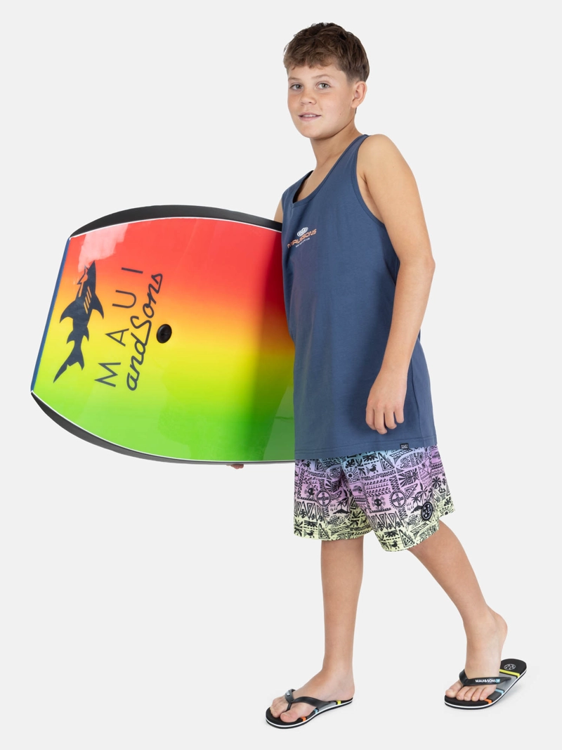 POLERA SM NEONIX AZUL INFANTIL MAUI AND SONS - 4