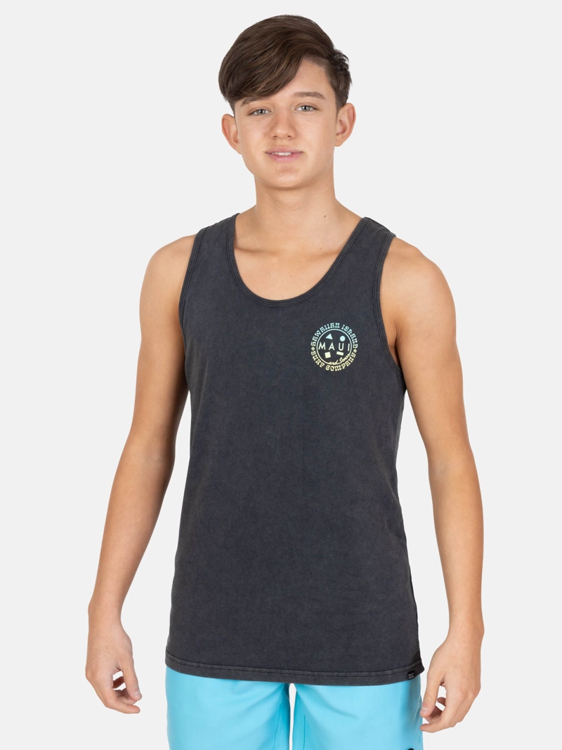POLERA SM GLIDERZ NEGRO INFANTIL MAUI AND SONS - 1
