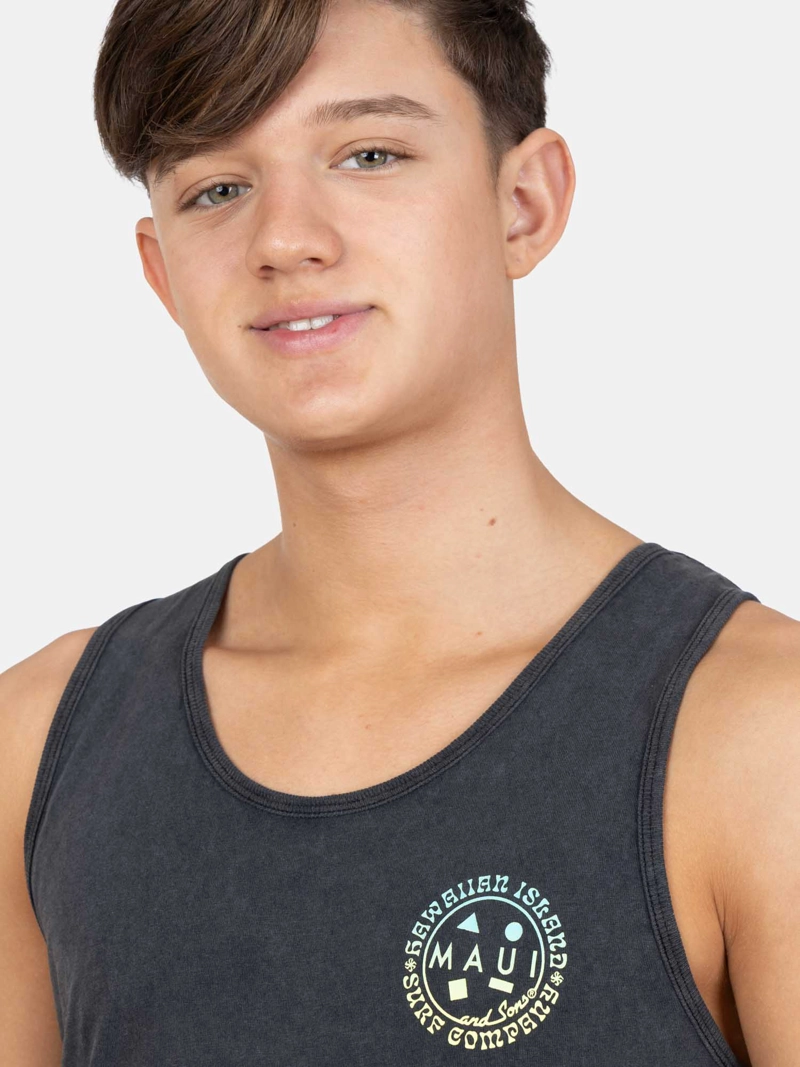 POLERA SM GLIDERZ NEGRO INFANTIL MAUI AND SONS - 3