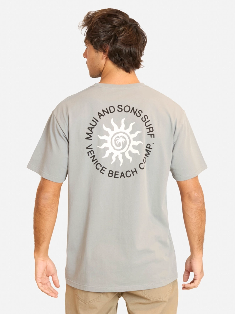 POLERA MC BOBY GRIS HOMBRE MAUI AND SONS - 2