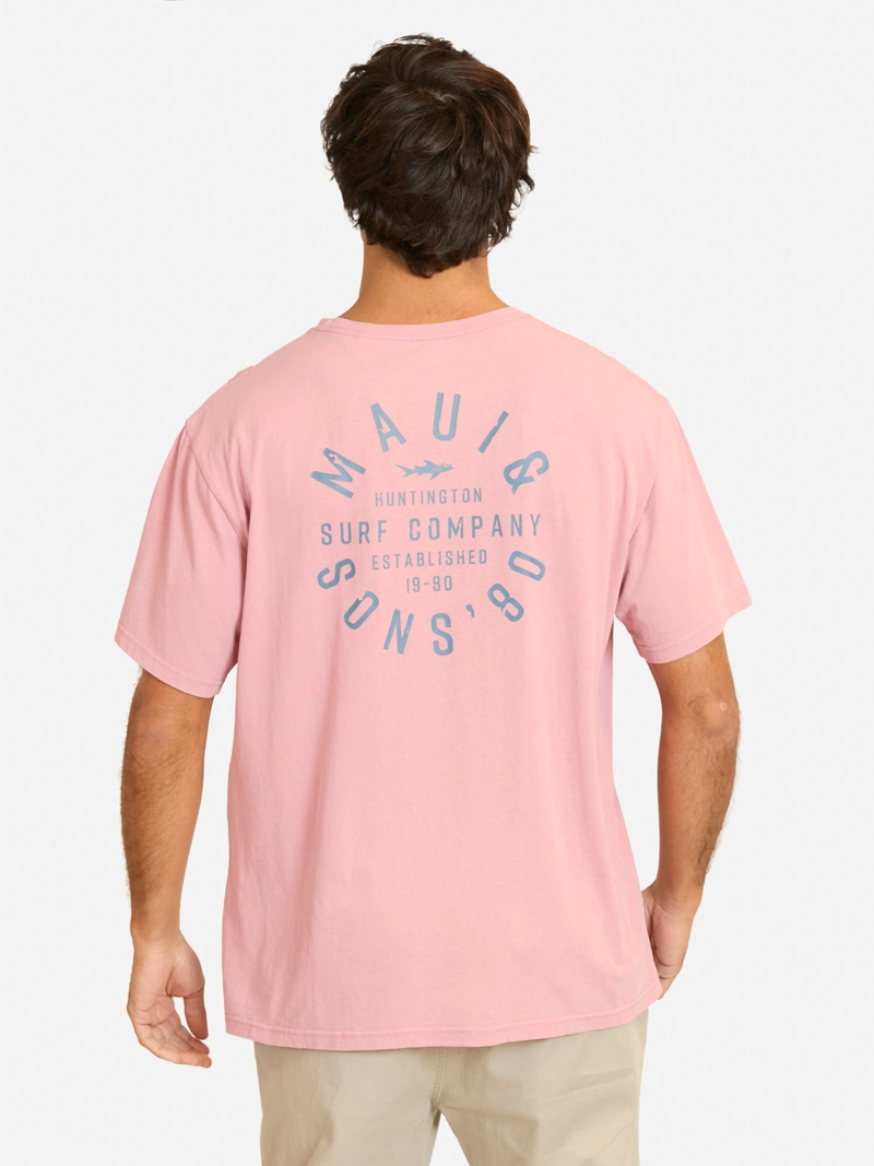 POLERA MC COKITE ROSADO HOMBRE MAUI AND SONS - 2