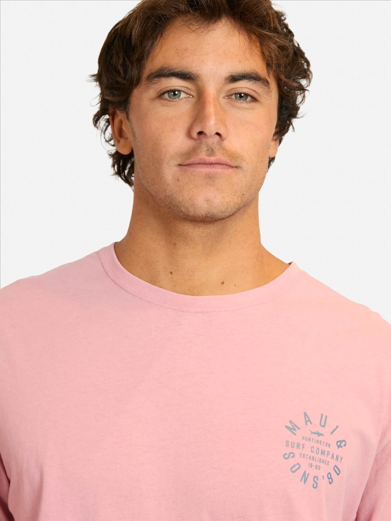 POLERA MC COKITE ROSADO HOMBRE MAUI AND SONS - 3