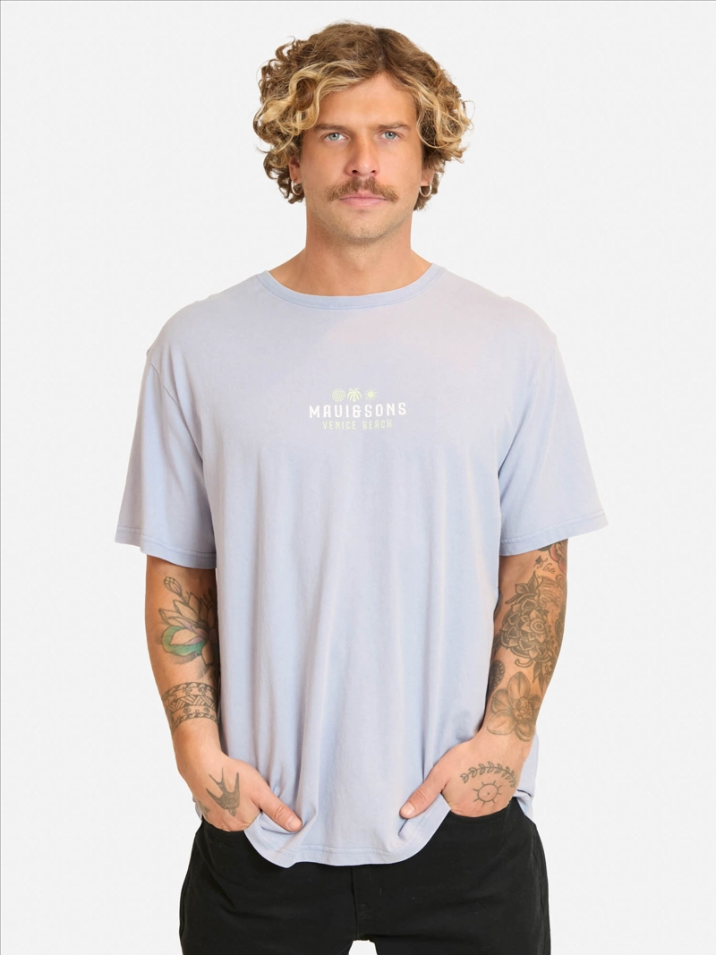 POLERA MC DIVAZA MORADO HOMBRE MAUI AND SONS - 1