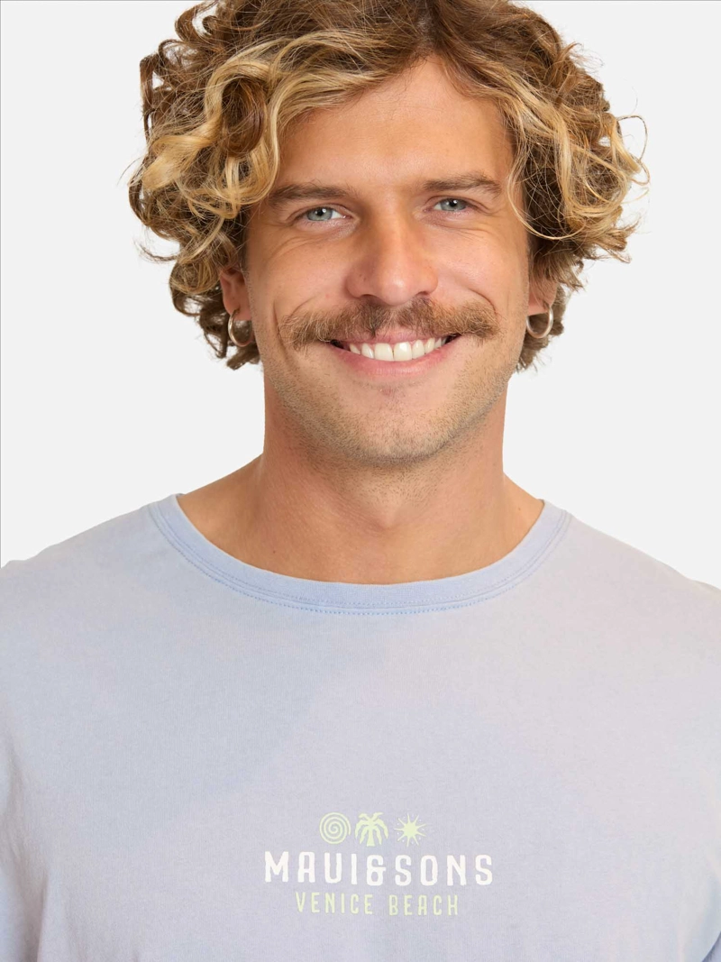POLERA MC DIVAZA MORADO HOMBRE MAUI AND SONS - 3