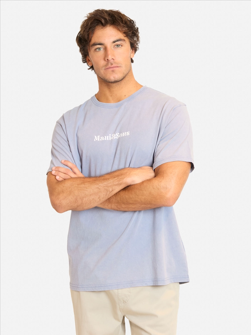 POLERA MC DOCO MORADO HOMBRE MAUI AND SONS - 1