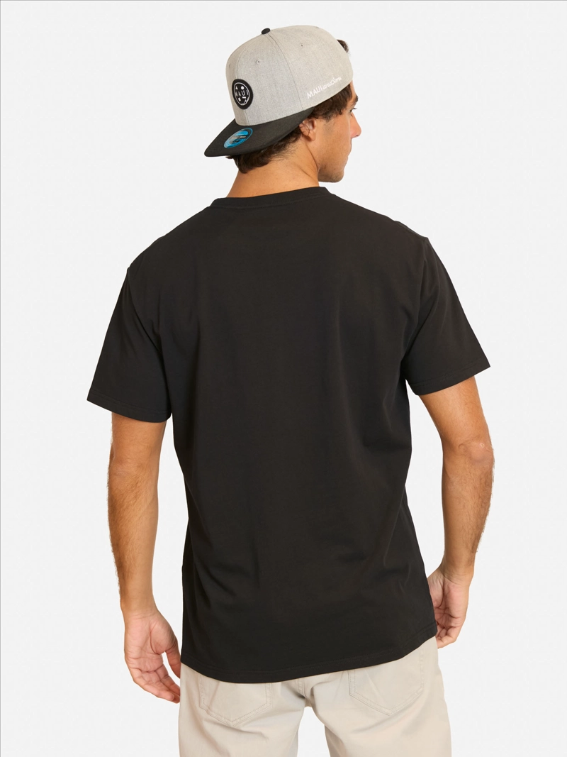 POLERA MC FEYUT NEGRO HOMBRE MAUI AND SONS - 2